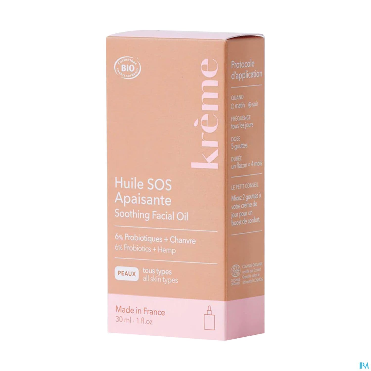 Kreme Huile Sos Equilibrante 30ml — Pharmacie de la Gare Dijon