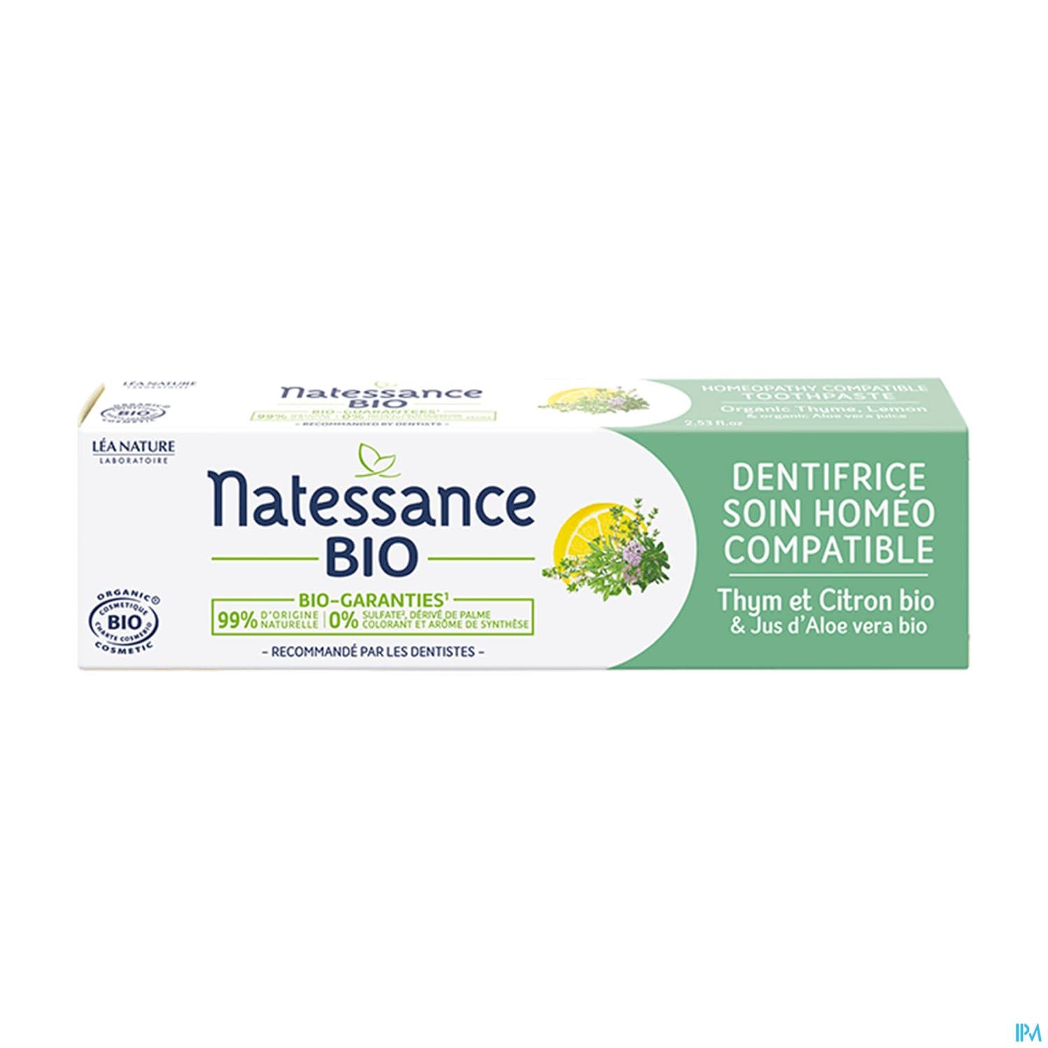 NATESSANCE DENT SOIN HOMEO 75ML — Pharmacie du Grand Vitrolles