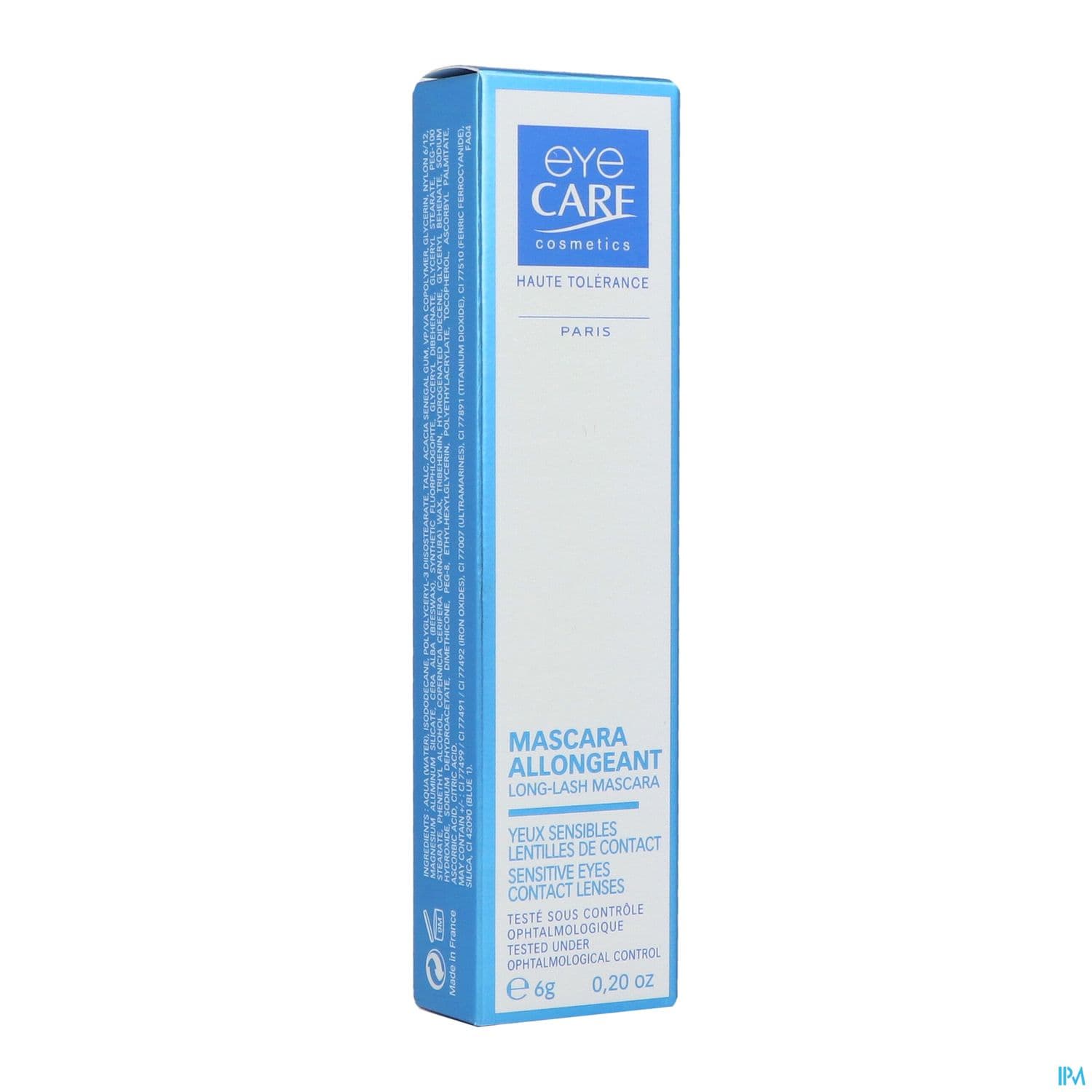 Eye Care Mascara Allongeant Bleu Marine 6g — Pharmacie Pharmavance Auteuil