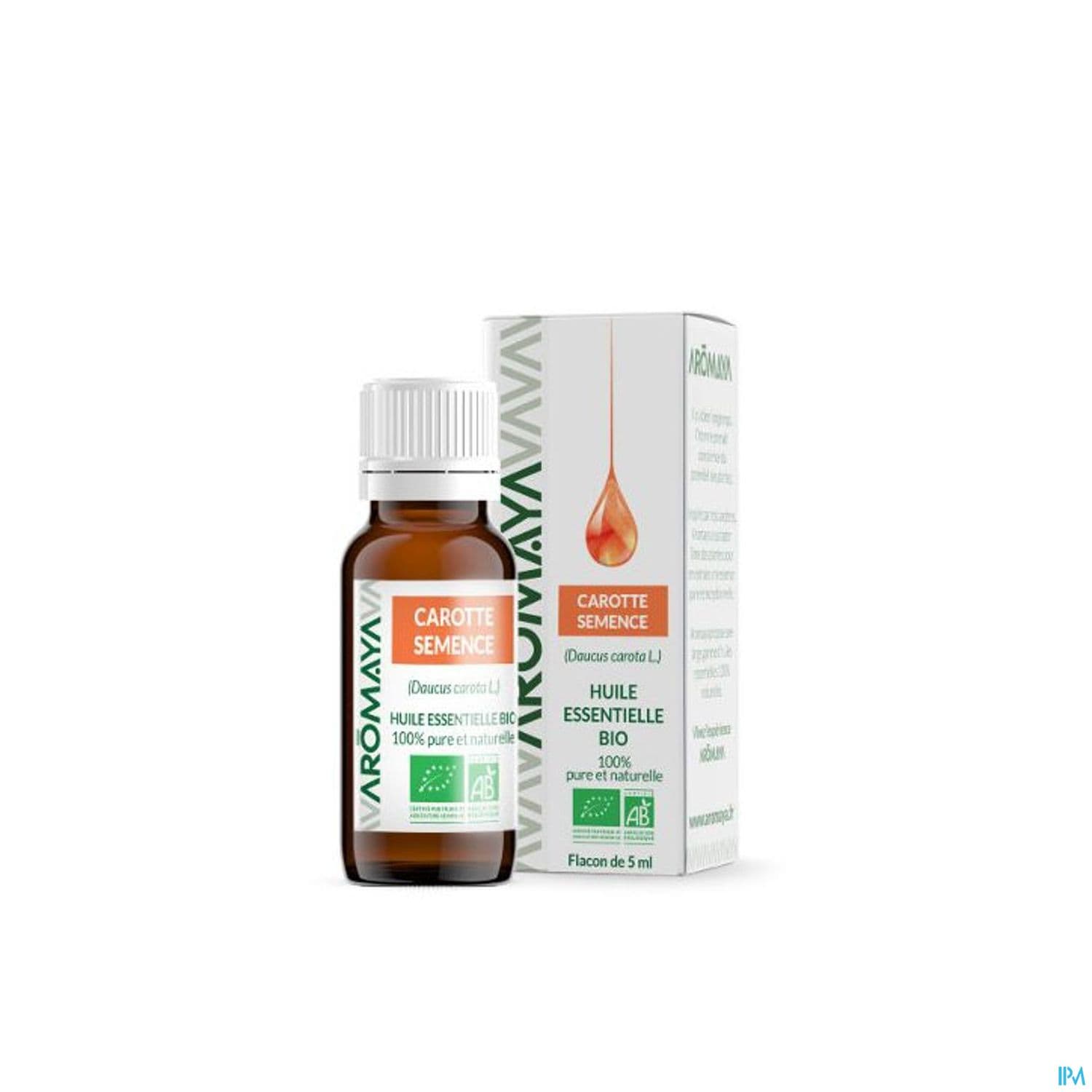 Aromaya Huile Essentielle Bio Carotte Semence 5ml — Pharmacie Lafayette Daloy