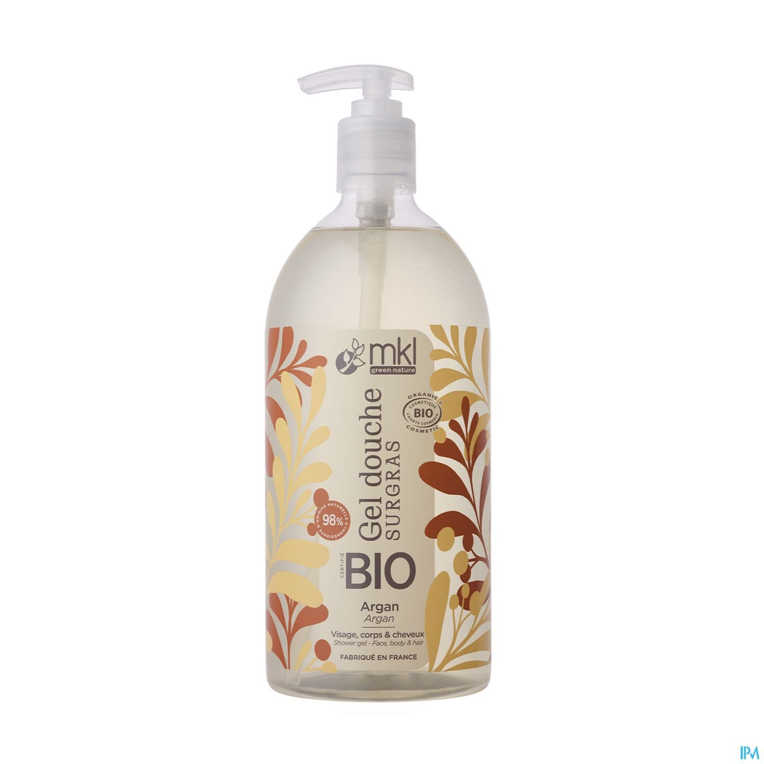 MKL GEL DCH ARGAN BIO 1L — Pharmacie Chartreuse