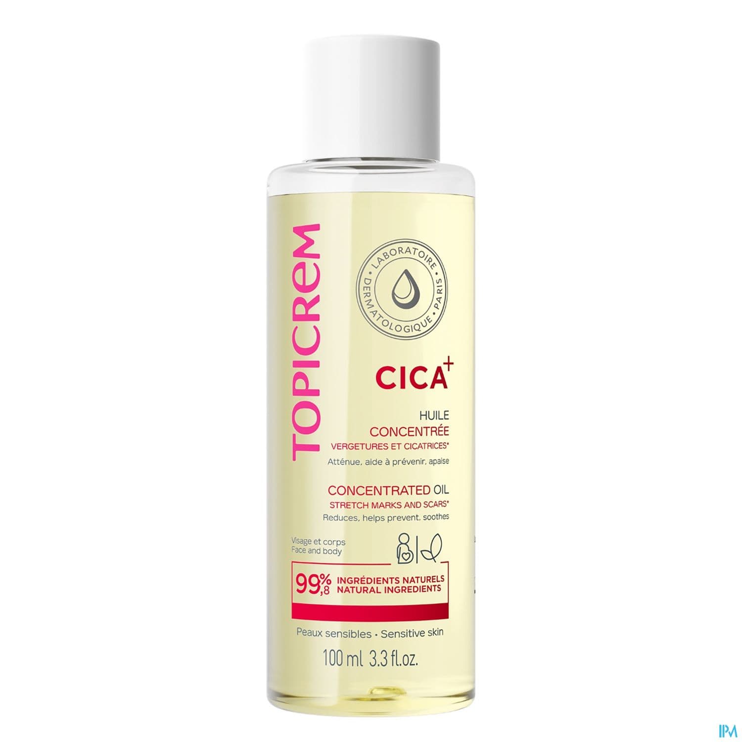 TOPICREM CICA+ HLE VERGET 100ML — Pharmacie porte de la villette