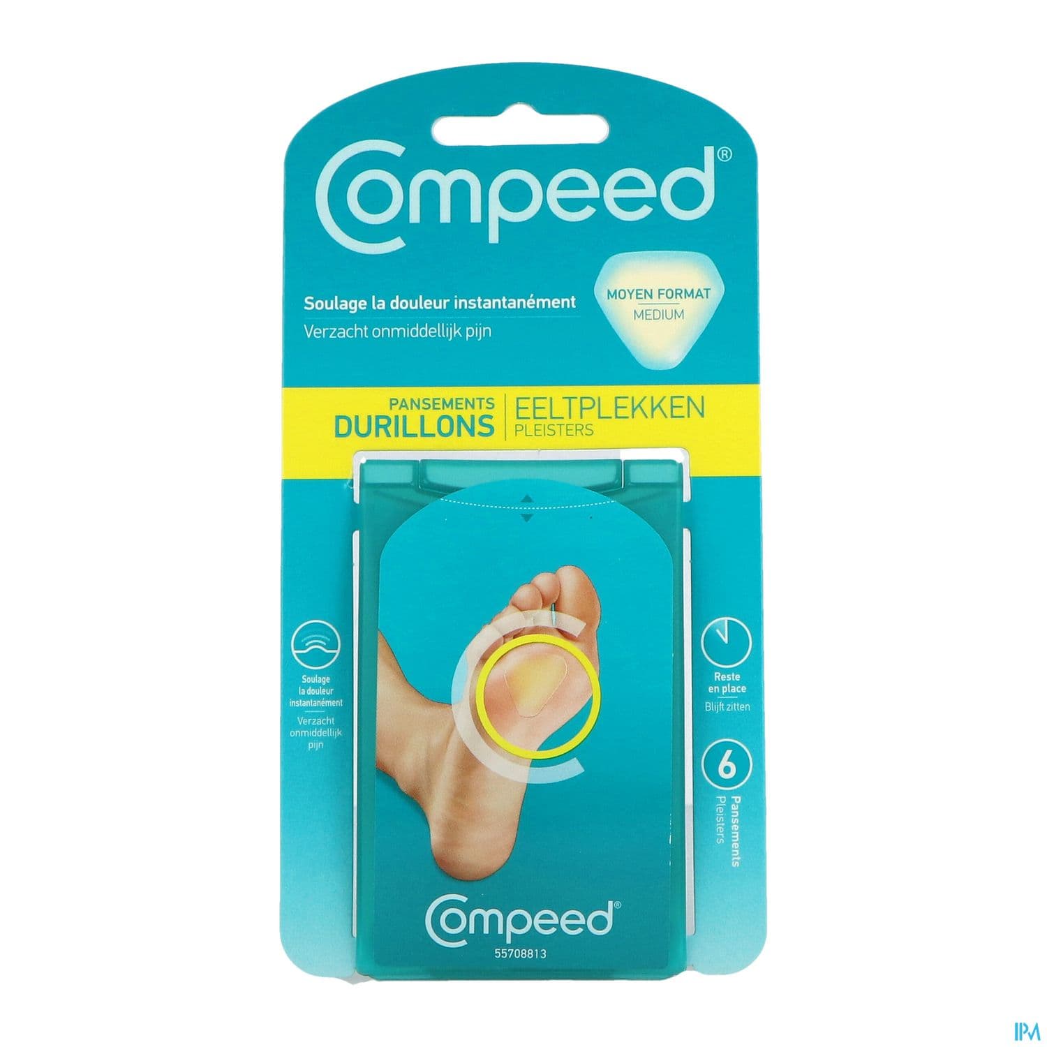 COMPEED PANS DURILLON BTE 6