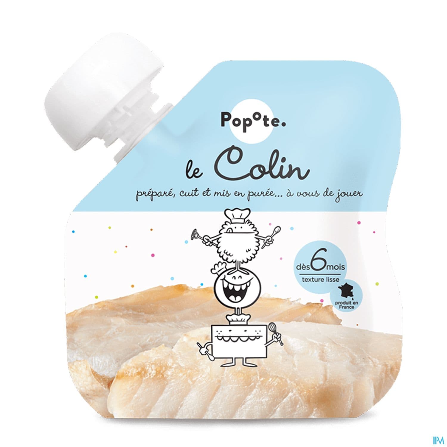 POPOTE PUREE COLIN 60G — Pharmacie des Couronneries