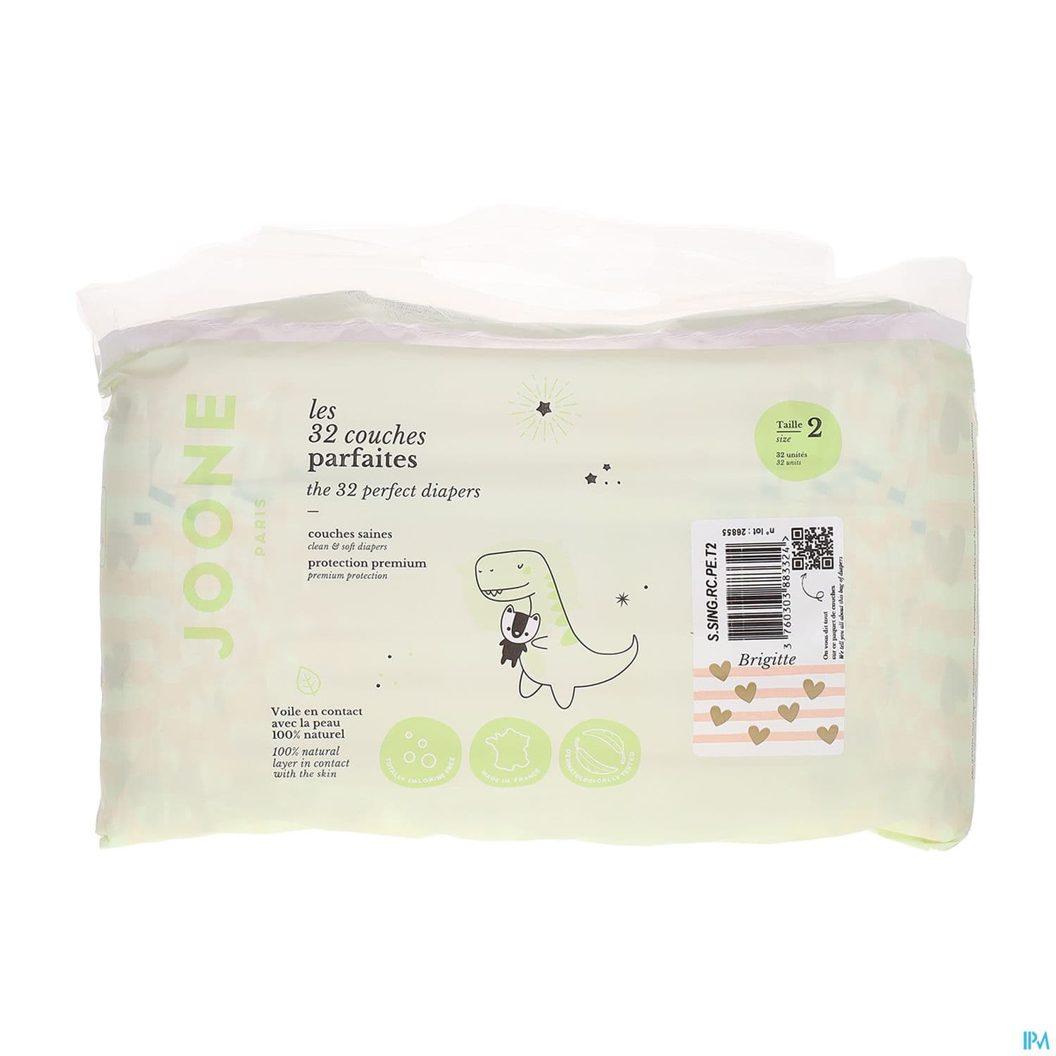 JOONE COUCHE BRIGITTE T2 3-5KG32 — Pharmacie du Grand Vitrolles