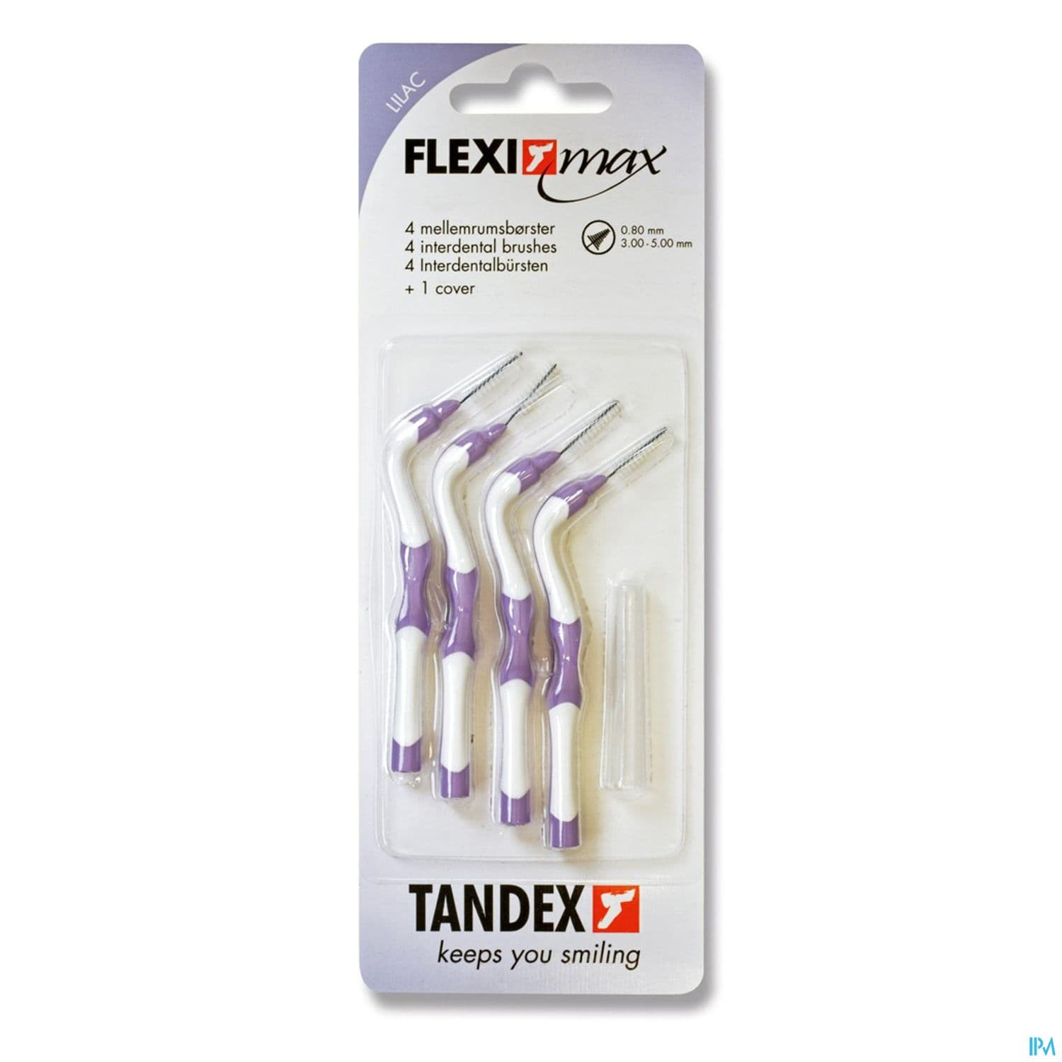 Flexi Max Tandex Brossette Interdentaire Conique Mauve X4 — Pharmacie de Paris - Porte de Champerret