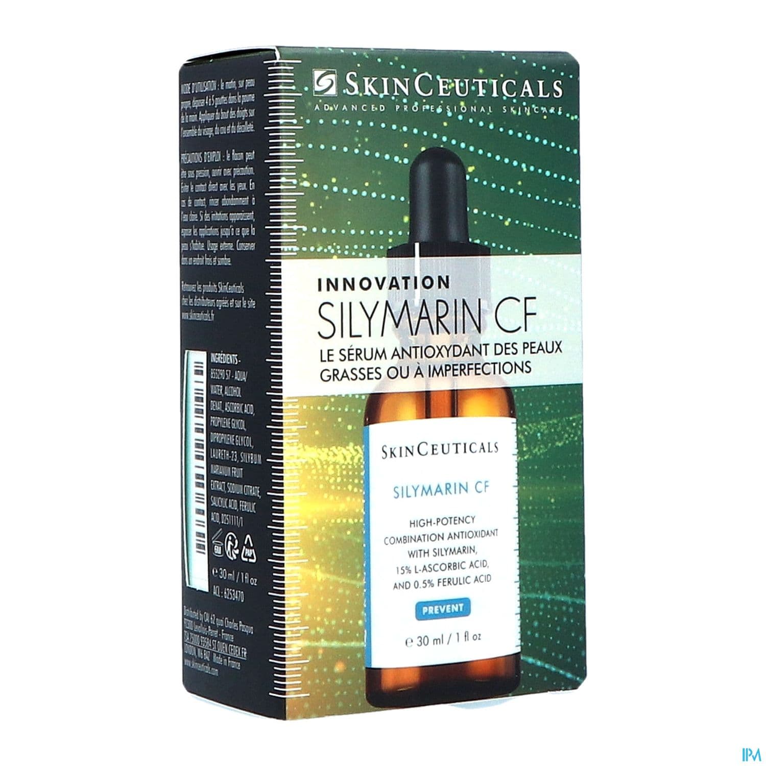 SKINCEUTIC SILYMARIN CF 30ML — Pharmacie Haussmann Laborde
