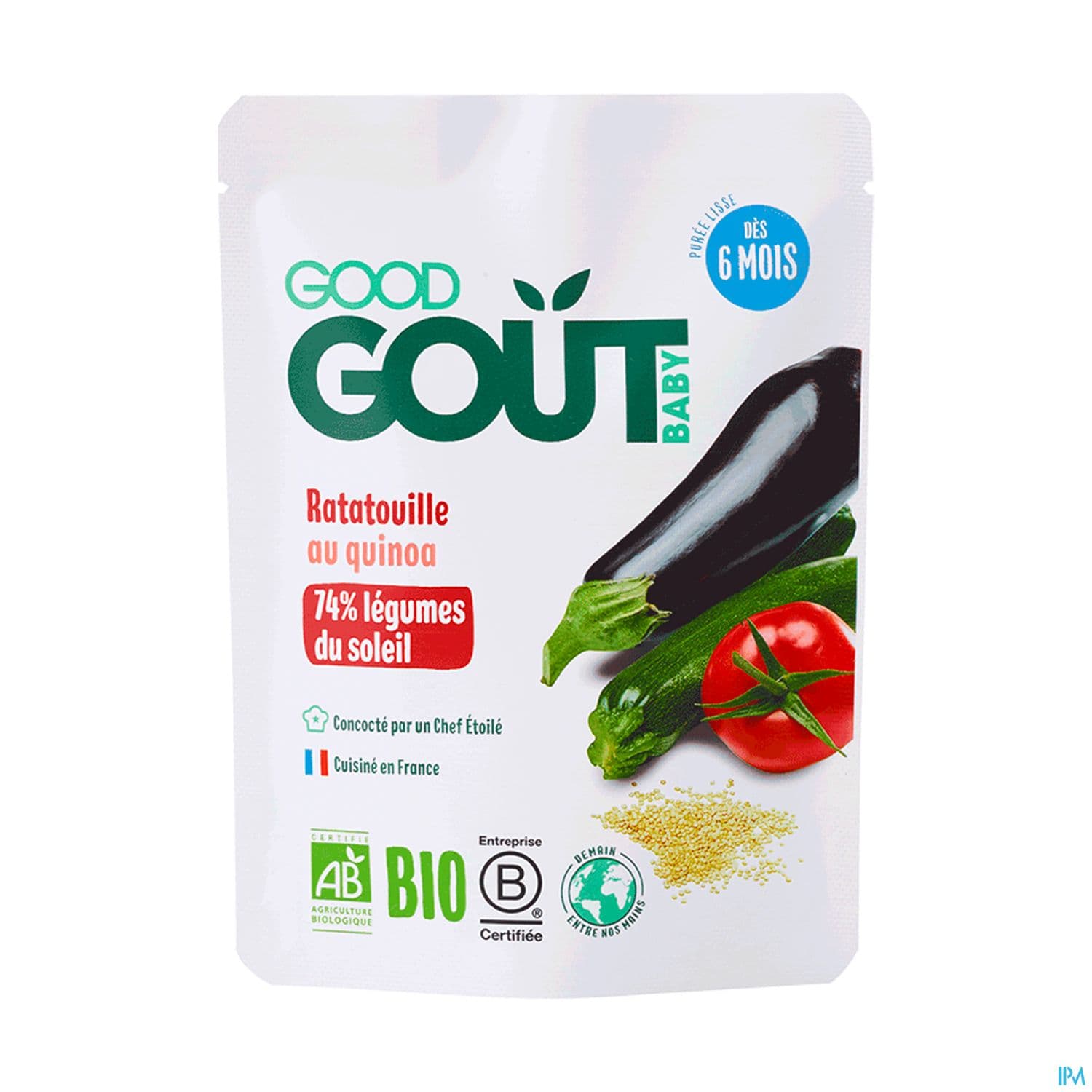 GOODGOUT RATATOUILLE DE QUINOA190G — Grande Pharmacie du Centre - Ambarès