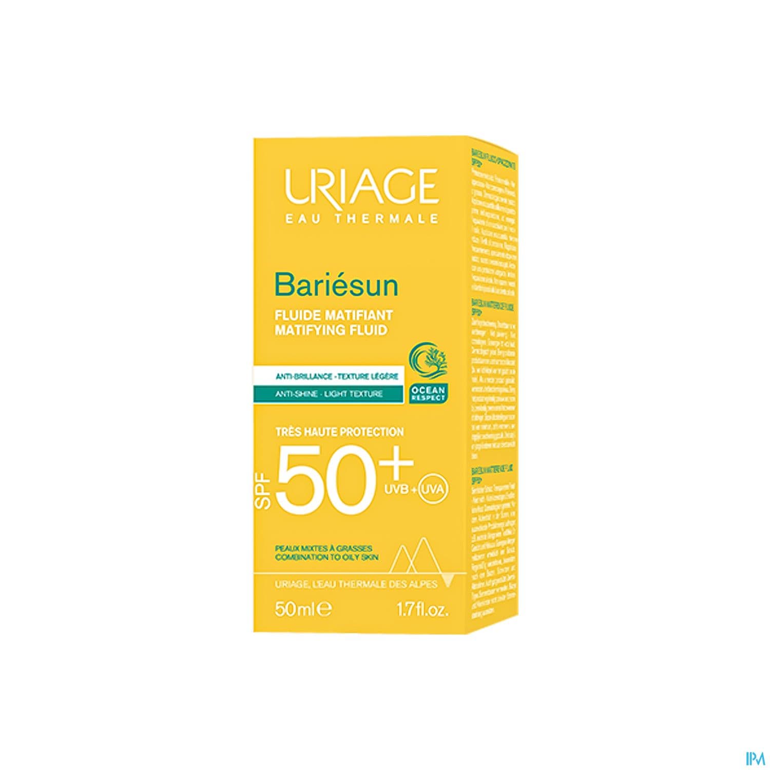 Uriage Bariesun Mat Ip50+ Emulsion 50ml — Pharmacie Marie Stuart