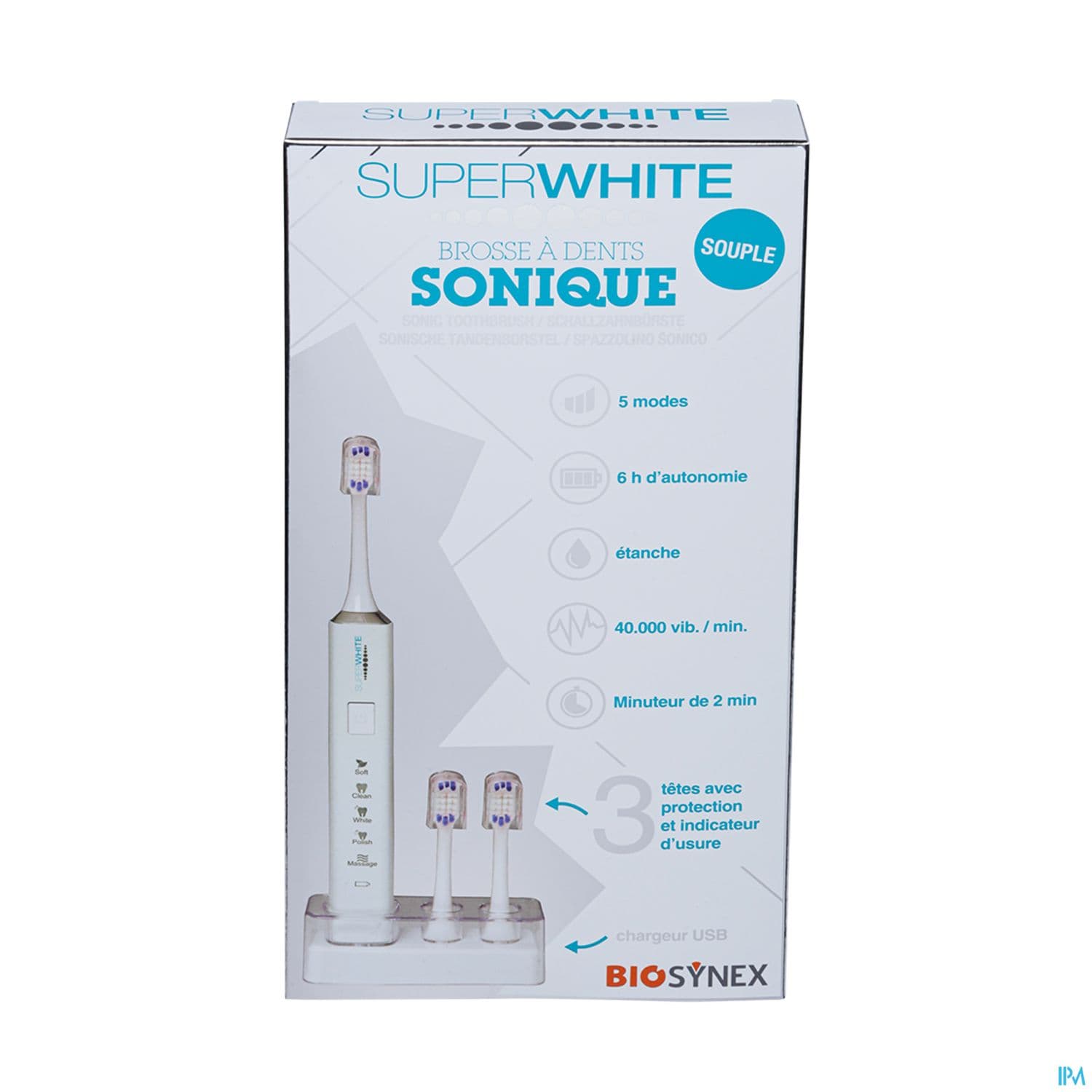 BDEN SUPERWHITE SONIQUE BLC — Grande Pharmacie de la Rode
