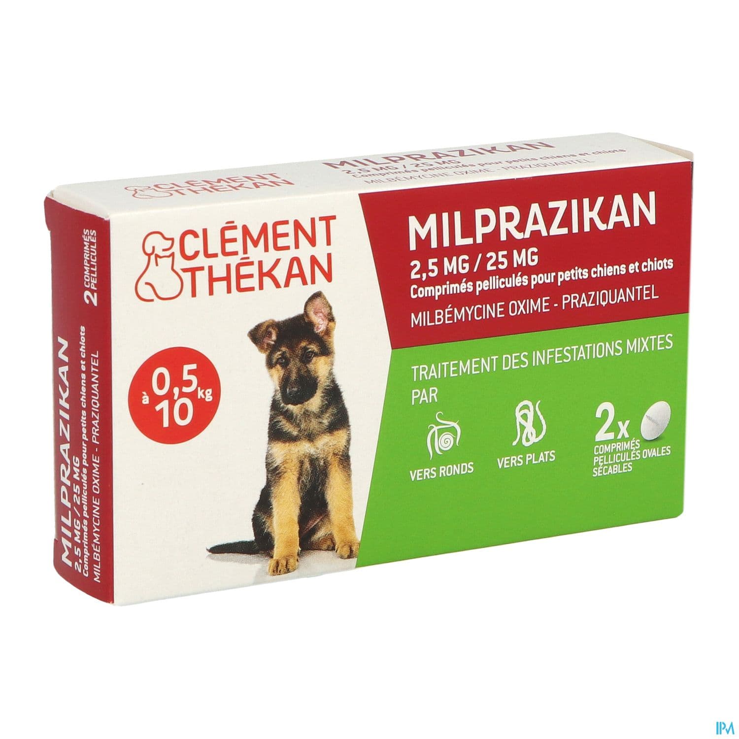 CLEM/THEK MILPRAZIKAN CHIOT CPR 2 — Pharmacie Lafayette Rueil