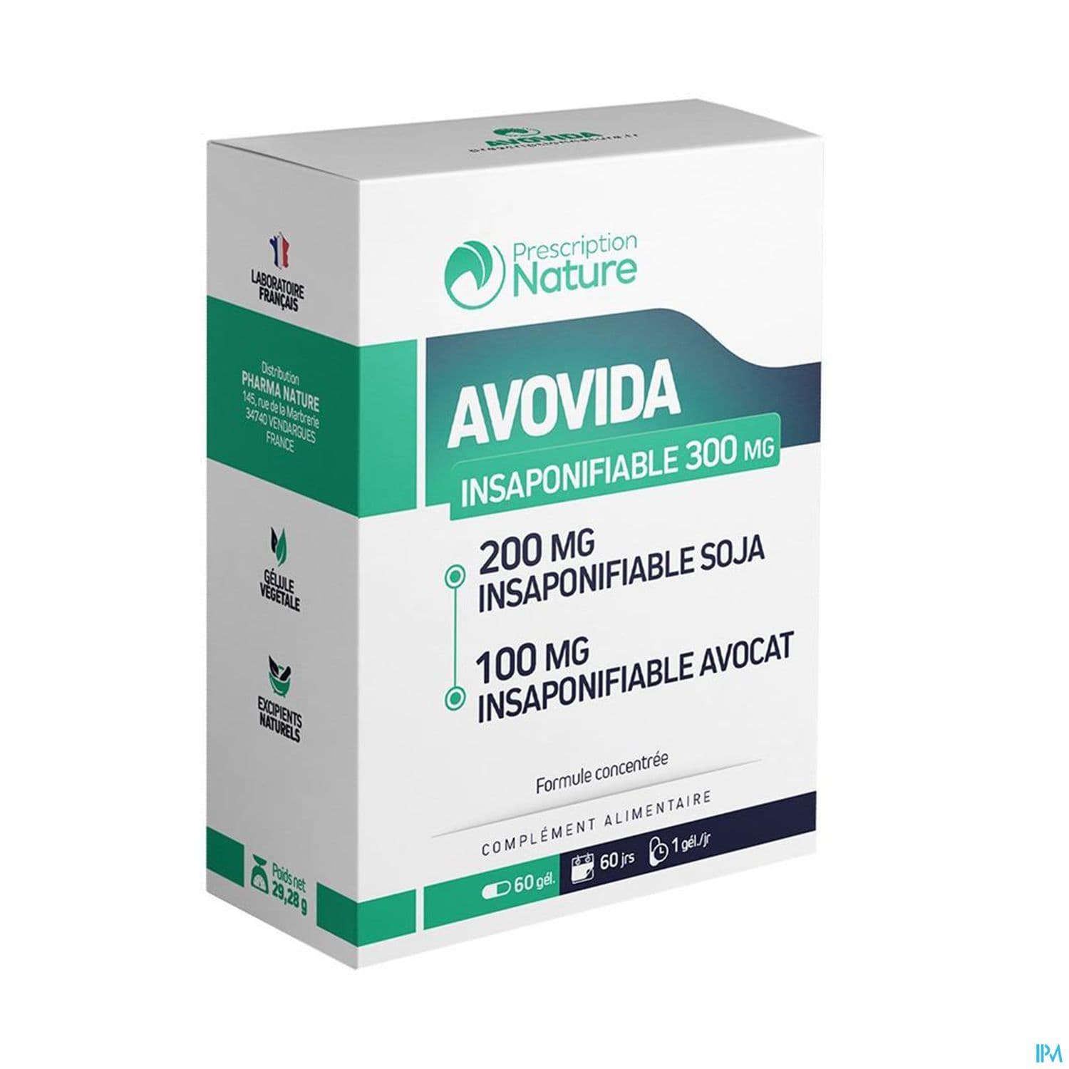Prescription Nature Avovida Gelule 60 — Pharmacie Bellevue Aix-en-Provence