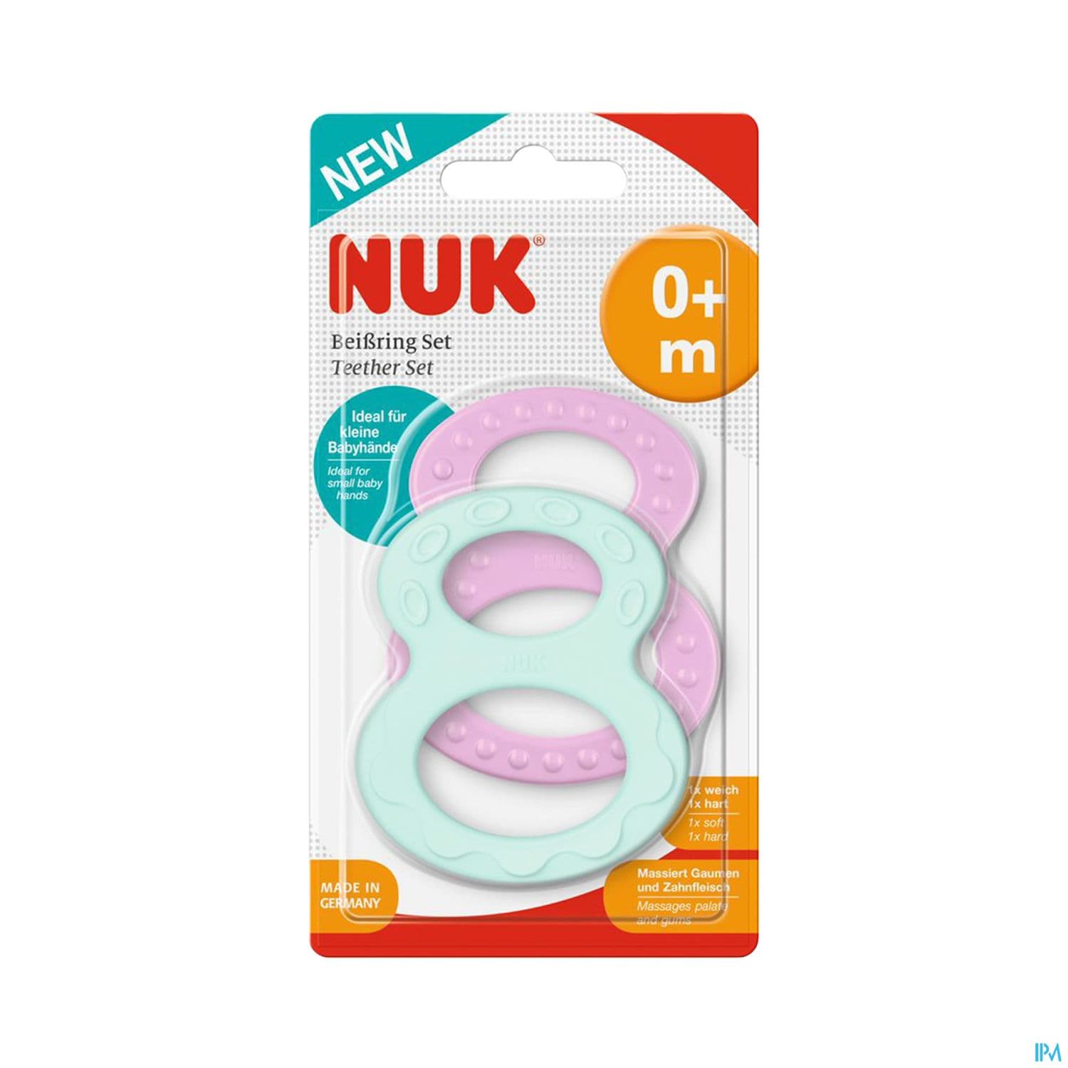 NUK ANNEAU DENTITION SOUPL/RIGID 2 — Pharmacie Centrale Elsie