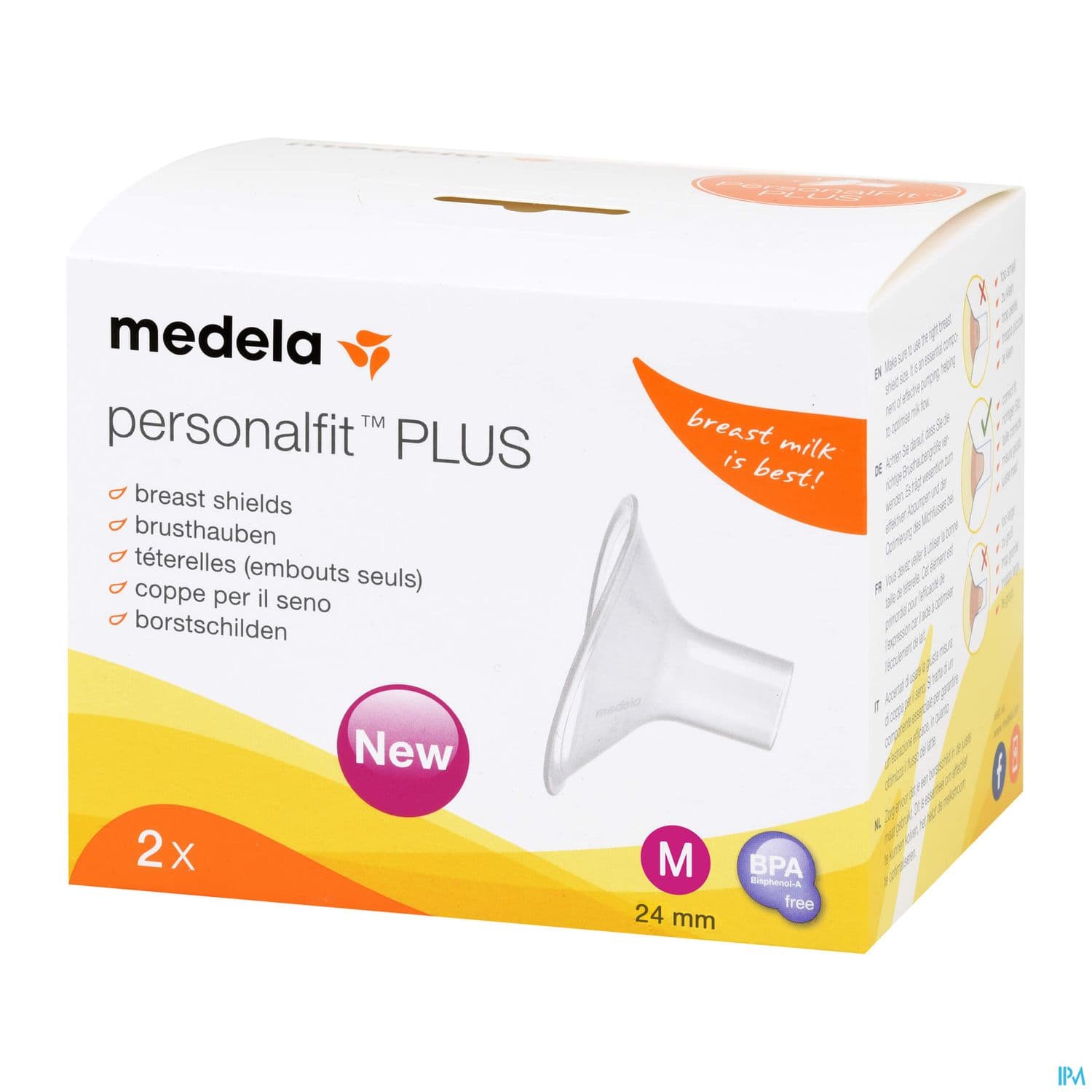 TETERELL MEDELA PERSONALFIT+ M X2 — Pharmacie Duroc - Paris