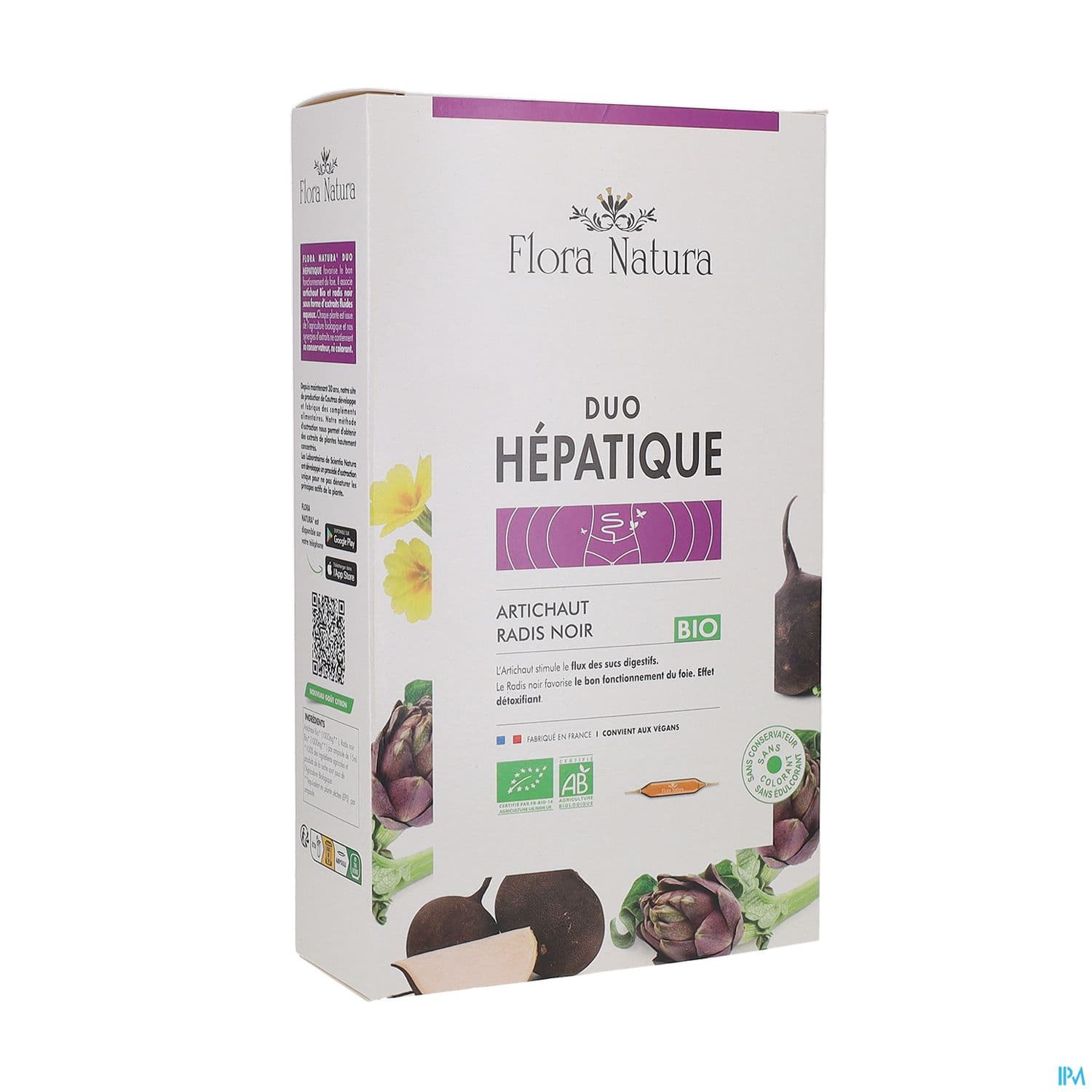 Flora Natura Duo Hepatique Bio Ampoule 20 — Pharmacie des Antes by Nexum