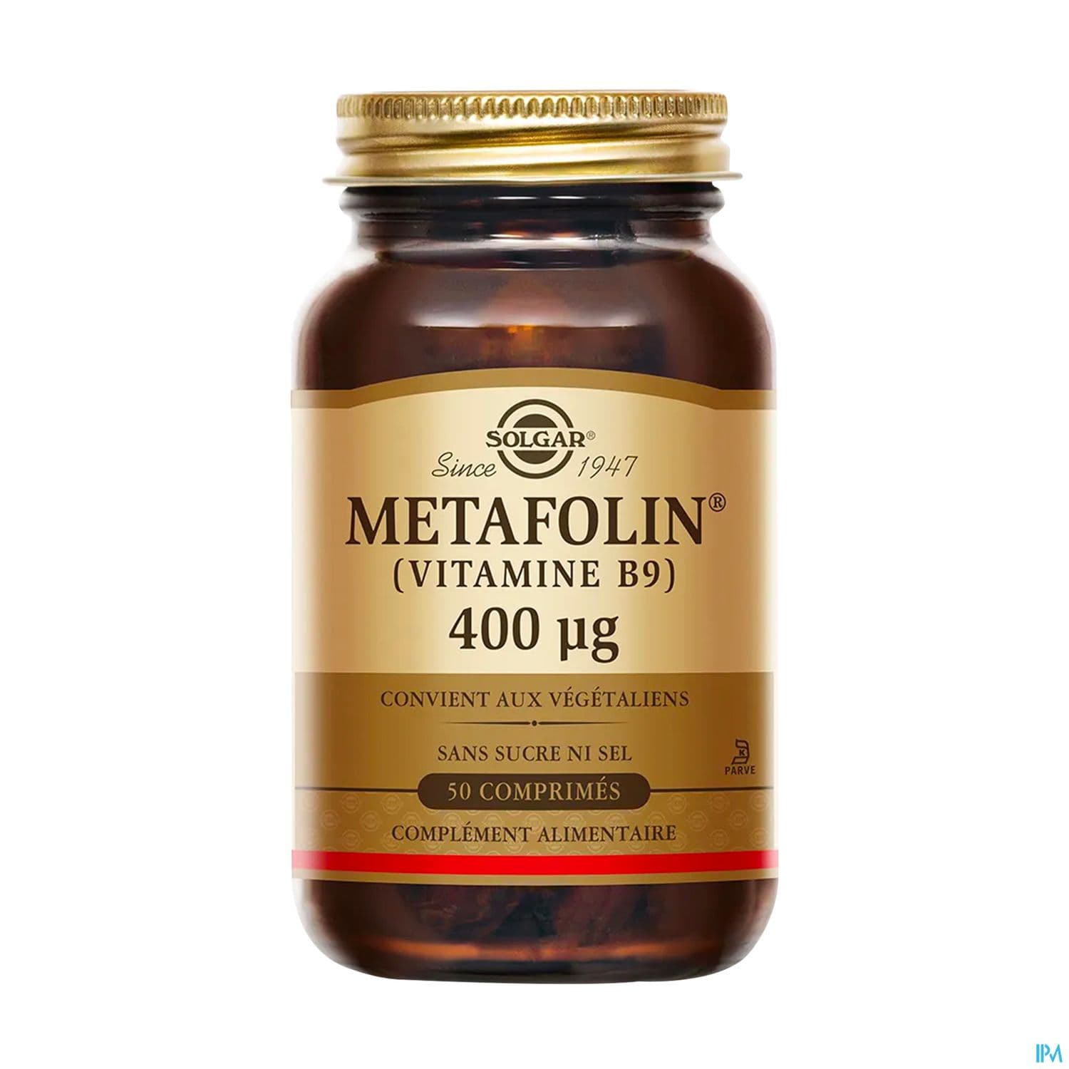 Solgar Vitamine B 9 400mcg Metafol Comprime 50 — Pharmacie Oceane