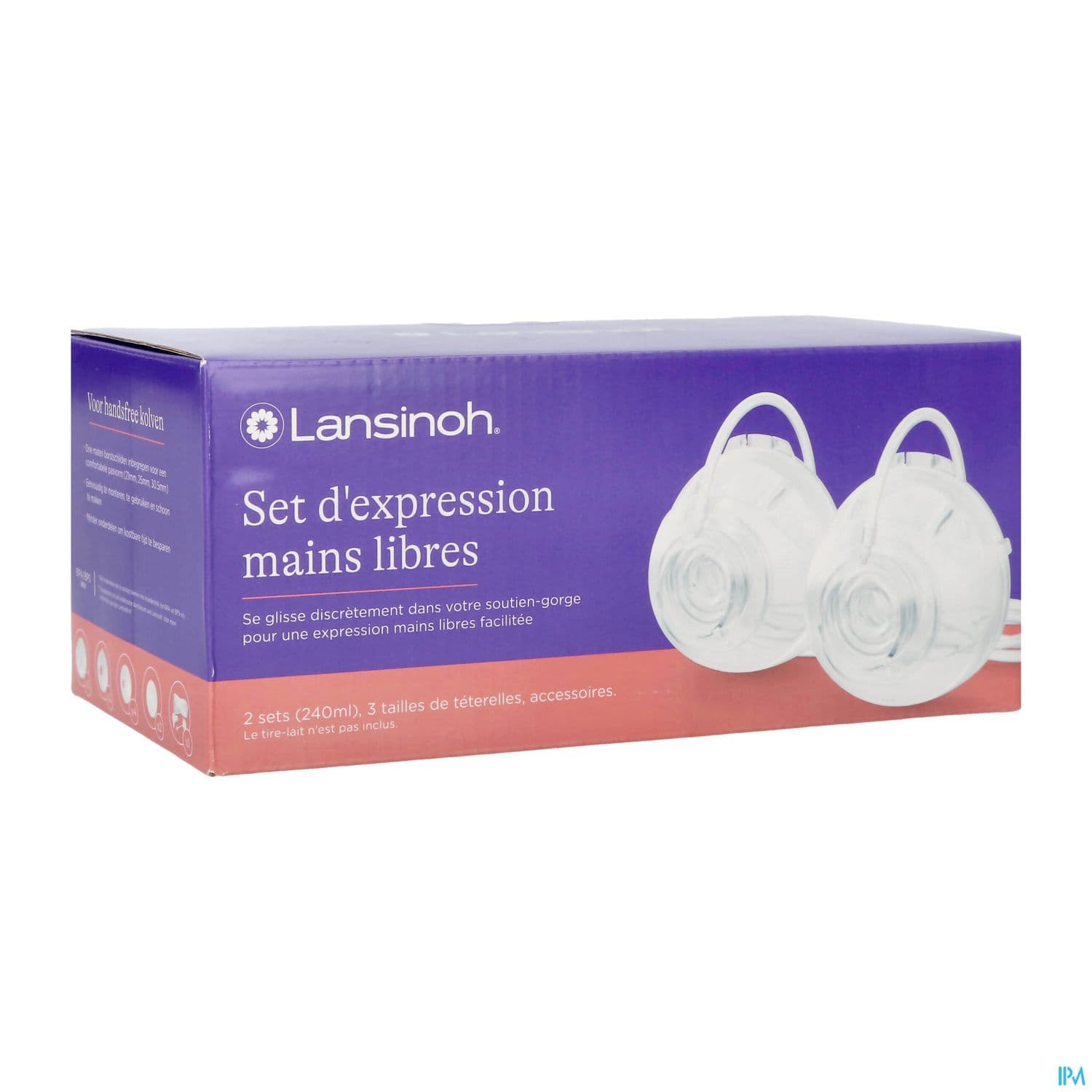 LANSINOH SET EXPR T/LAIT MAIN LIBR — Pharmacie Pharmagreen Boucicaut