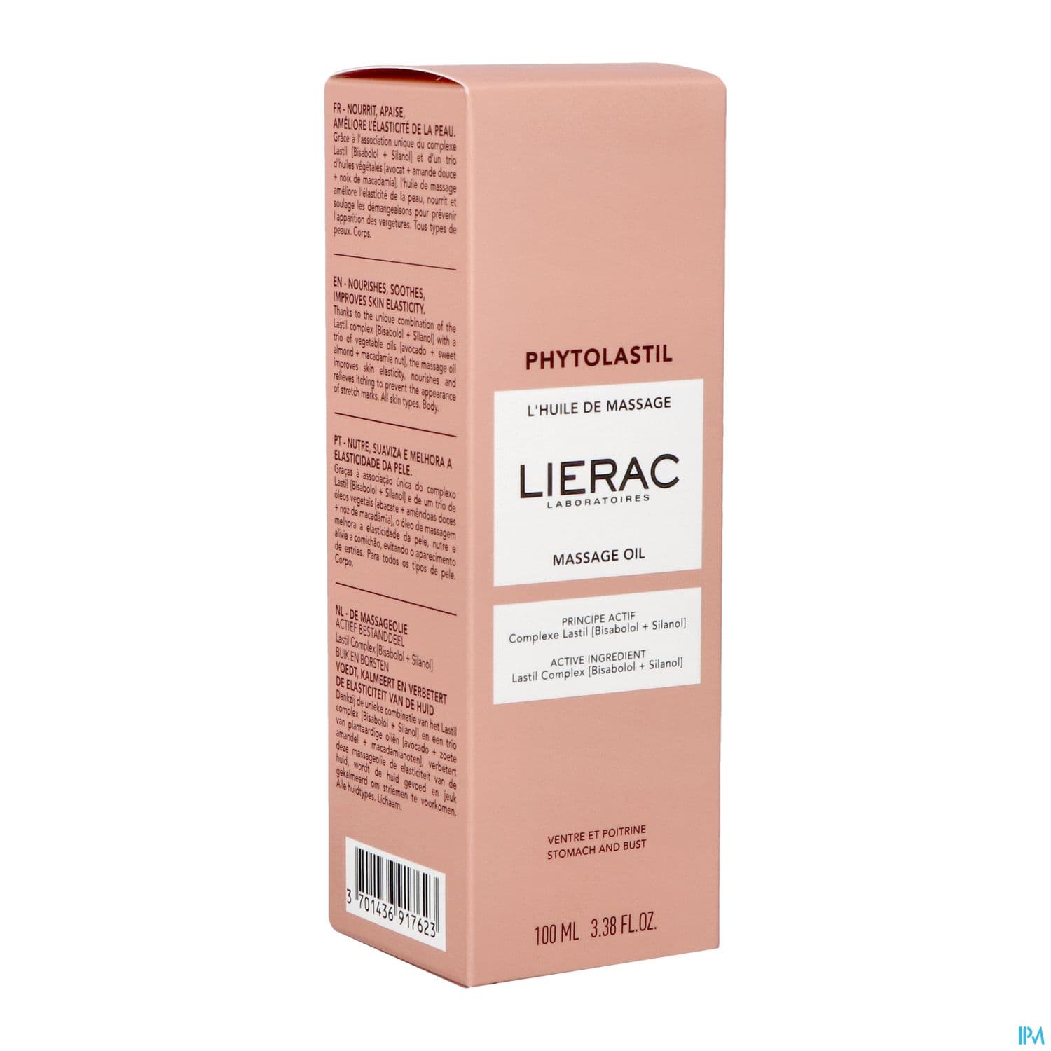 LIERAC PHYTOLASTIL HLE MASS 100ML — Pharmacie Centrale Elsie