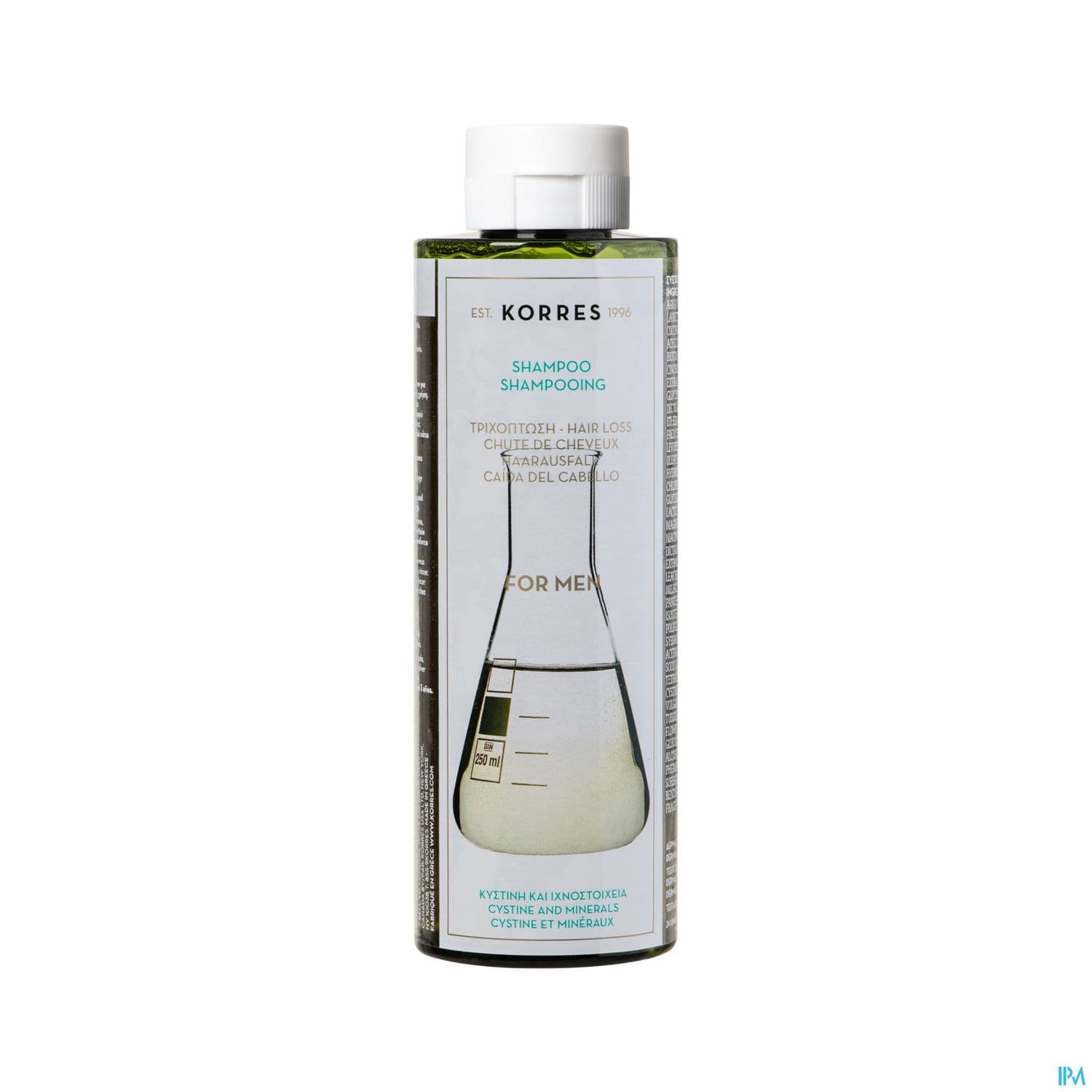 KORRES SH A/CHUTE HOMME 250ML — Pharmacie Cannes Riviera