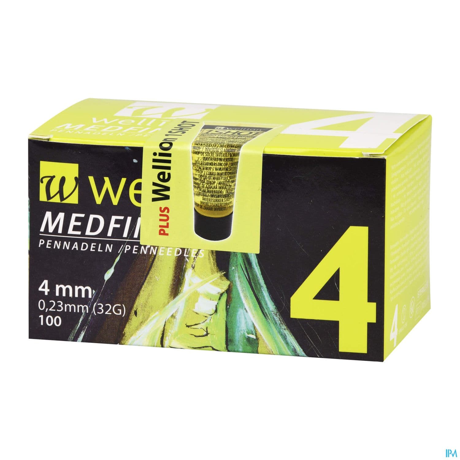 WELLION AIG STYL MEDFINE +4MM 100 — Pharmacie Capucins  Pharma