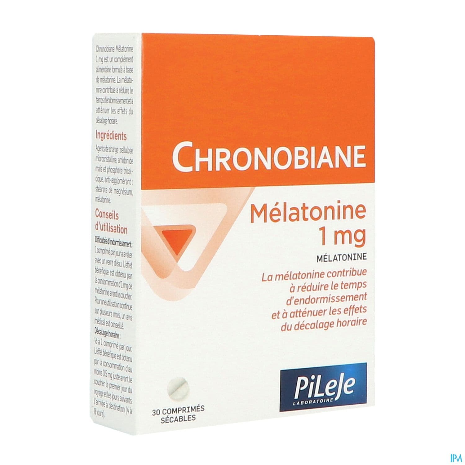 CHRONOBIANE MELATON 1MG CPR SEC 30 — Pharmacie Comedie