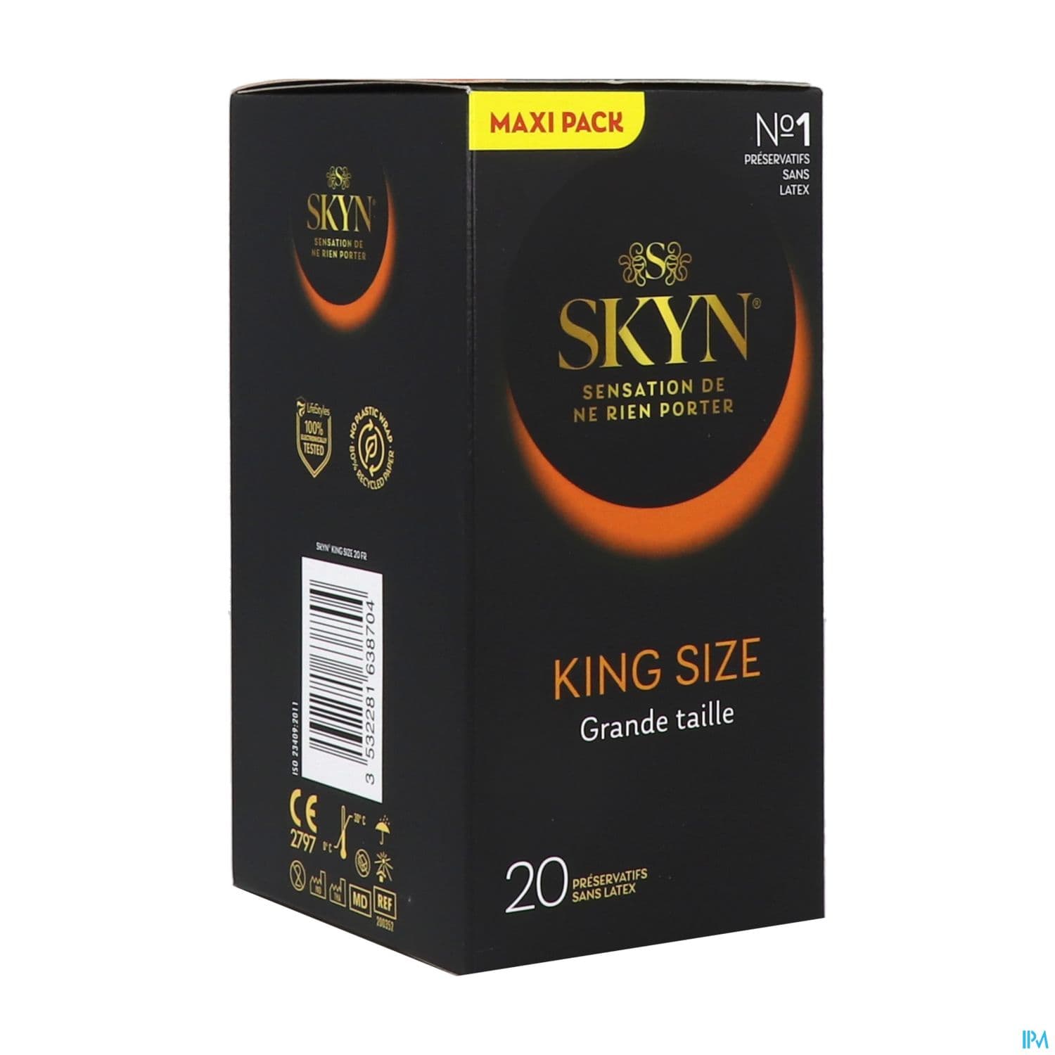 Skyn King Size Preservatif 20 — Pharmacie Pharmavance Richard Lenoir