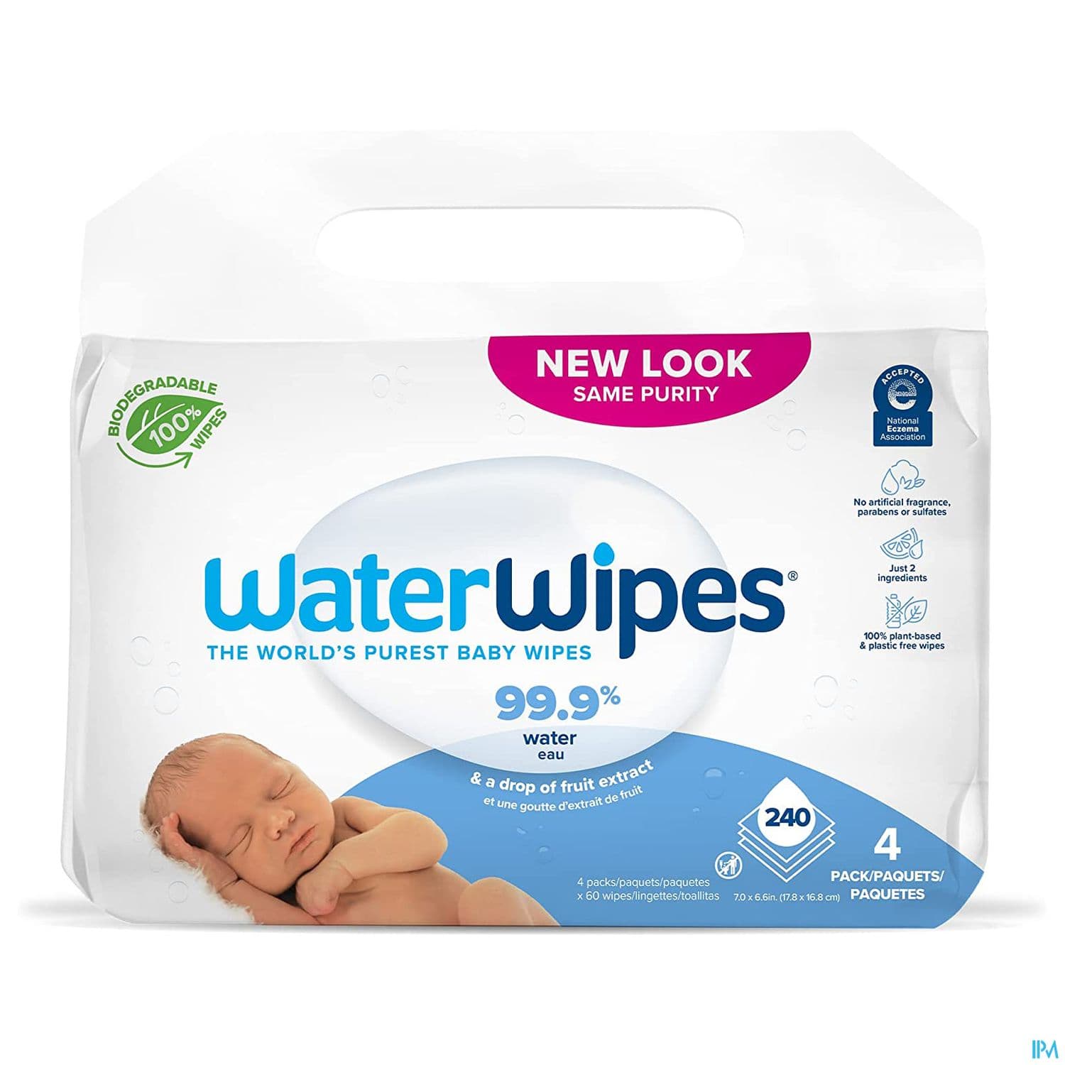 Waterwipes Lingette Bebe 60 X4 — Pharmacie Maarek