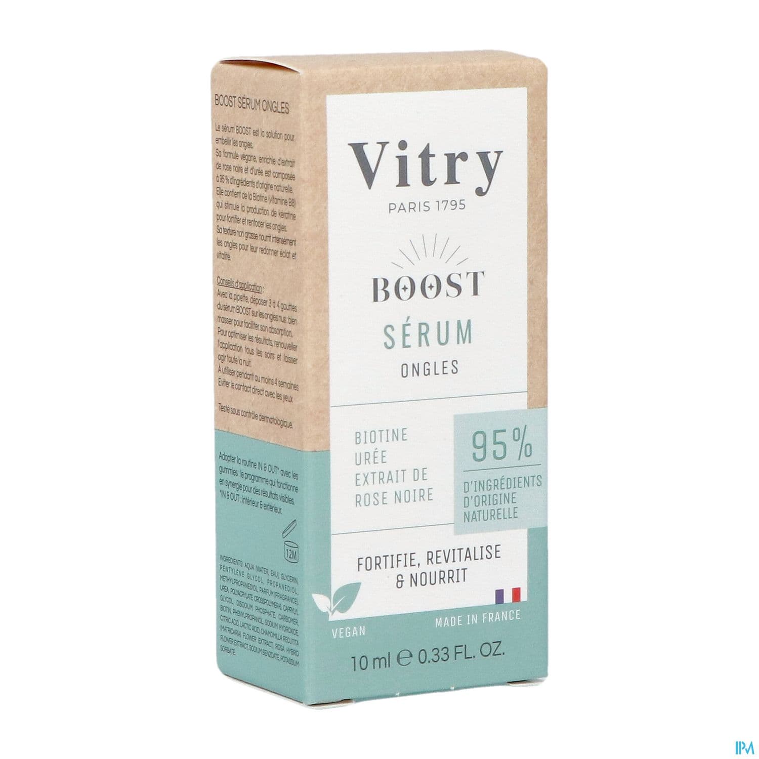 VITRY BOOST SERUM ONGLE 10ML — Aprium Pharmacie des Colonnes - M'Sika