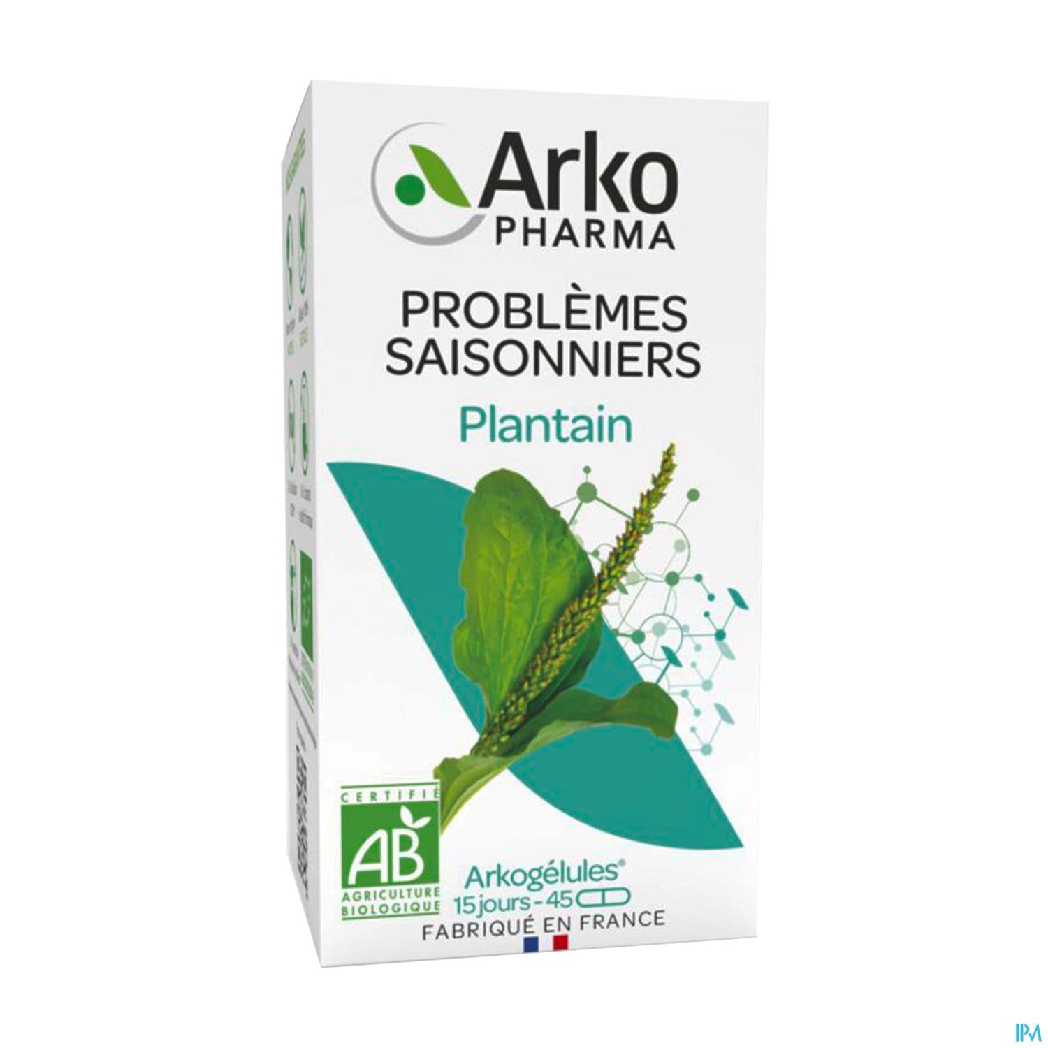 ARKOG PLANTAIN BIO GELUL 45 — Pharmacie Duroc - Paris