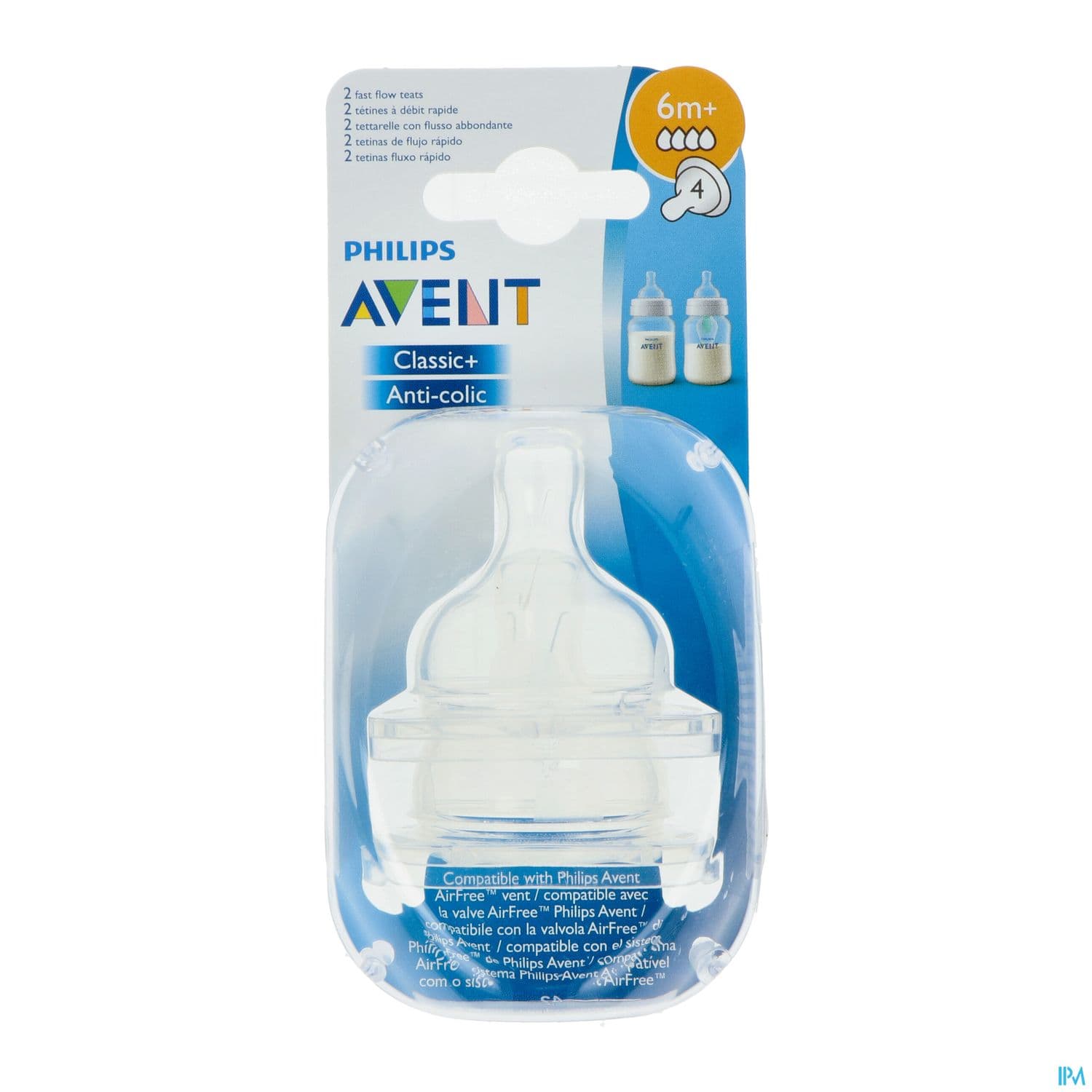 TETINE AVENT SILIC DEBI RAPID/4 X2 — Pharmacie porte de la villette