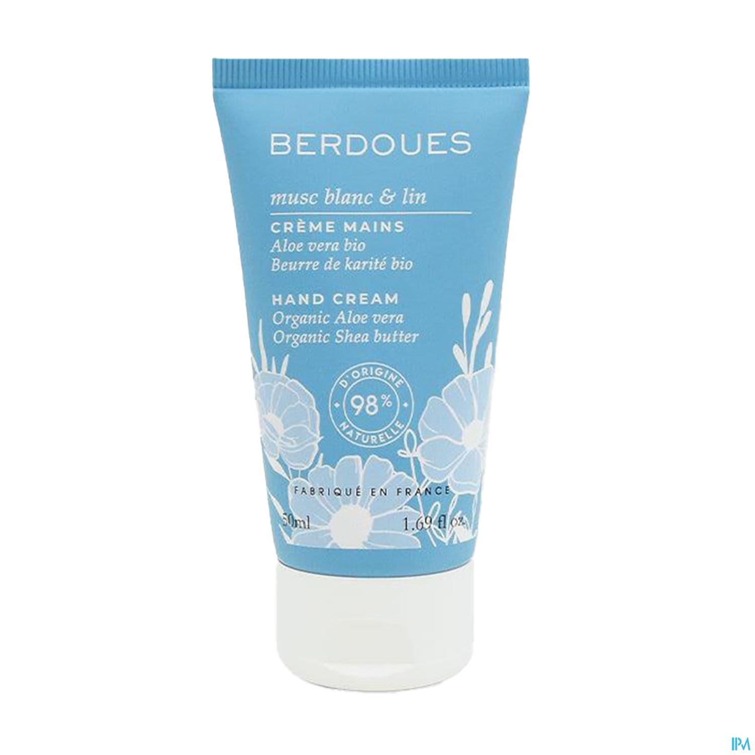 Berdoues 1902 Creme Mains Musc Blanc Lin 50ml — Pharmacie Pharmavance Orleans