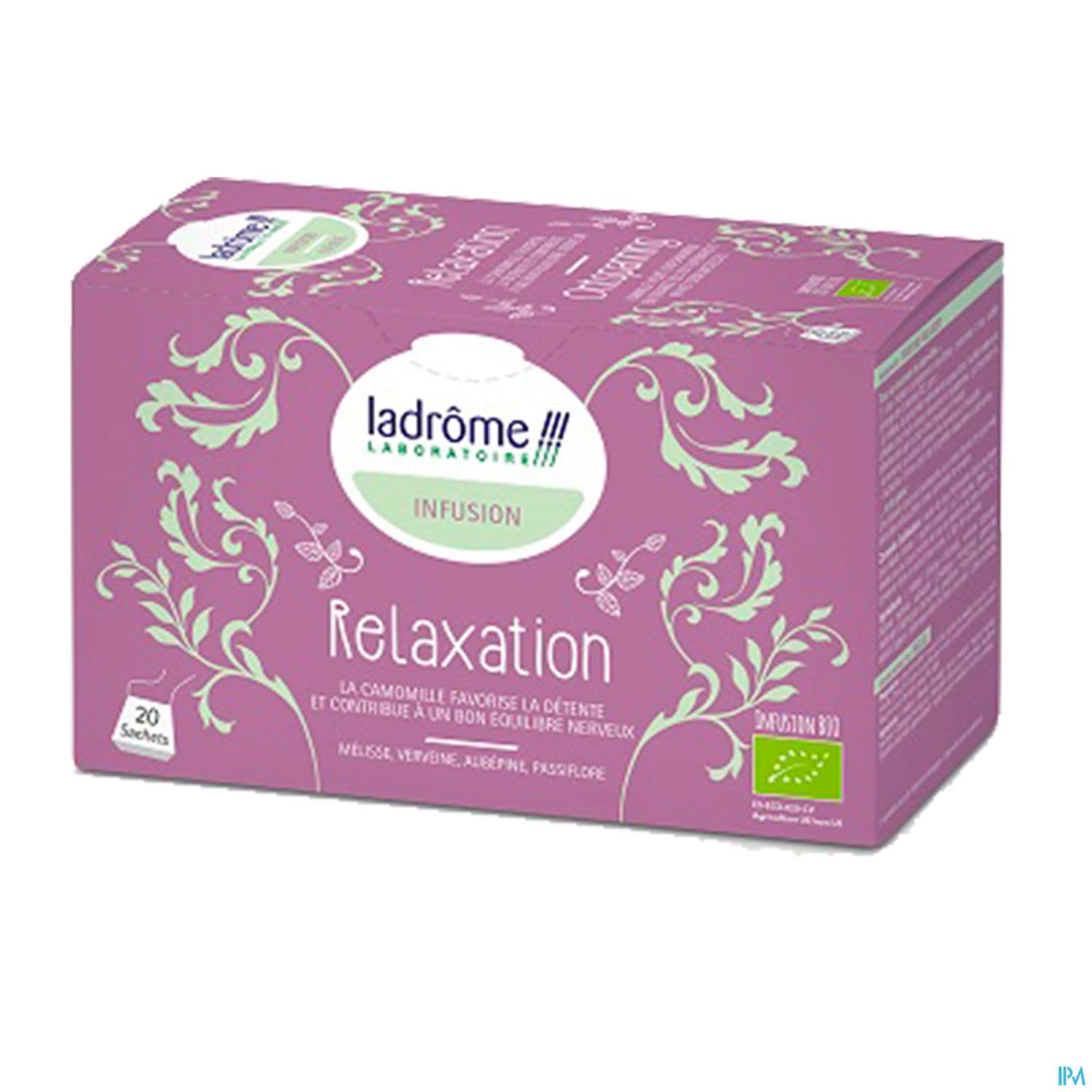 LADROME RELAXATION INF BIO SACH20 — Pharmacie Lafayette Bordeaux