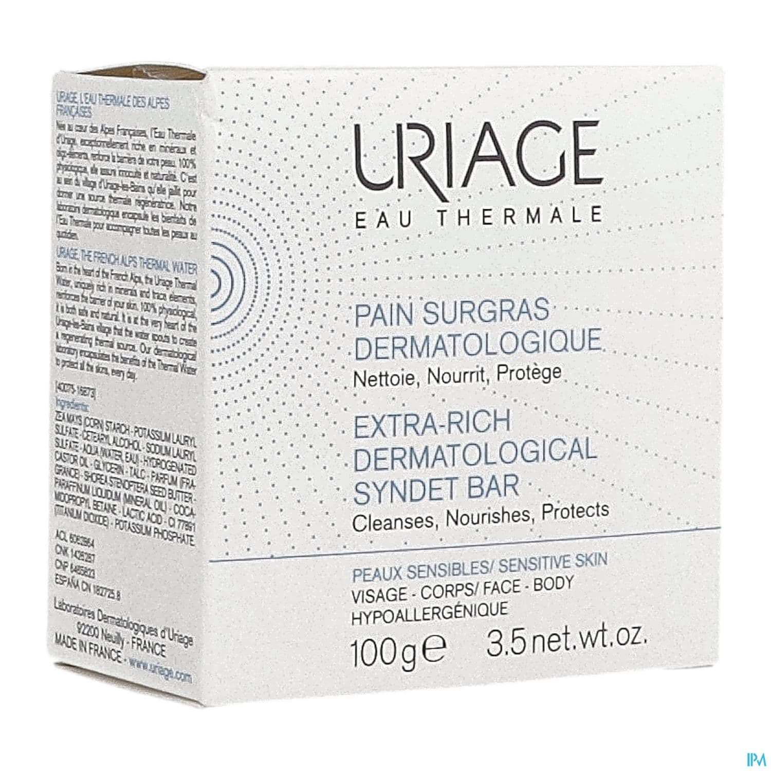 URIAGE PAIN SURGRAS 100G —  Pharmacie Carnot