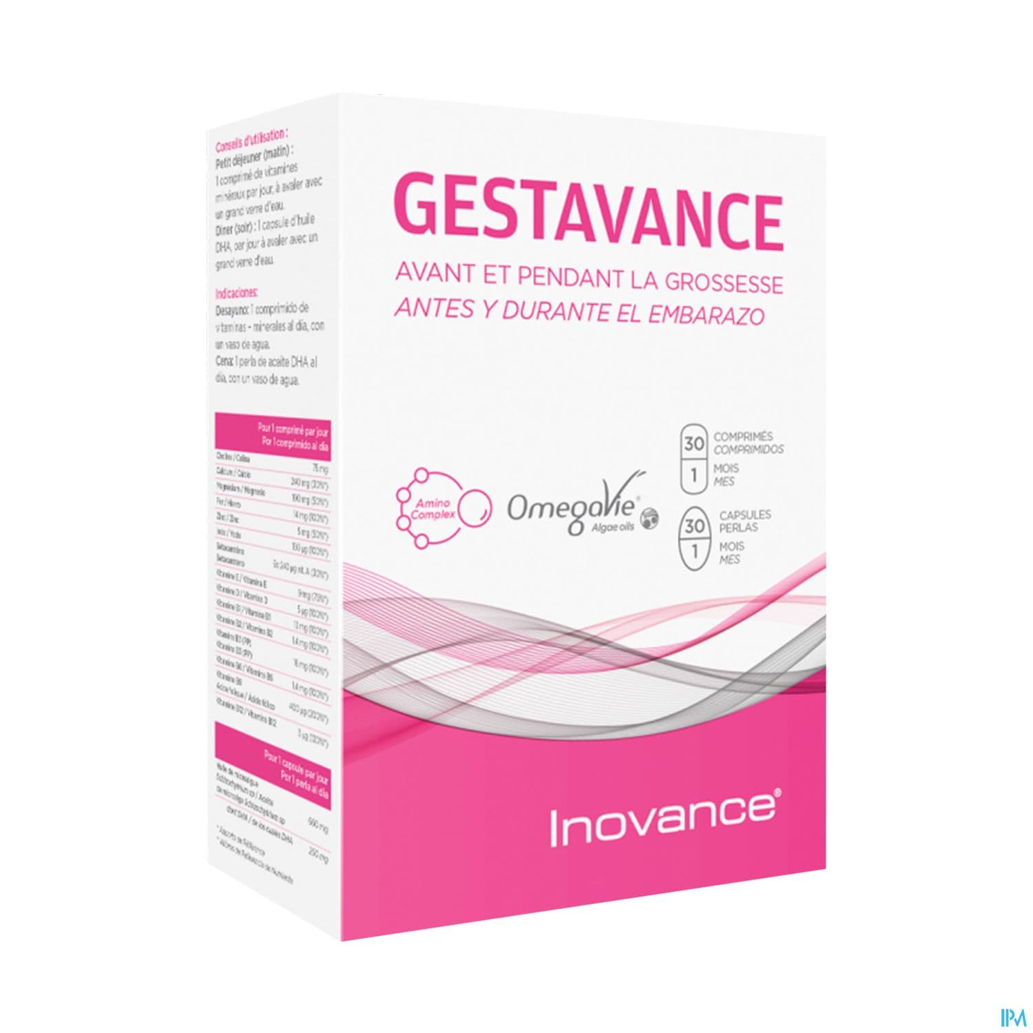 INOVANCE GESTAVANCE CPR 30+CAPS 30 — Pharmacie Villenave Rocade