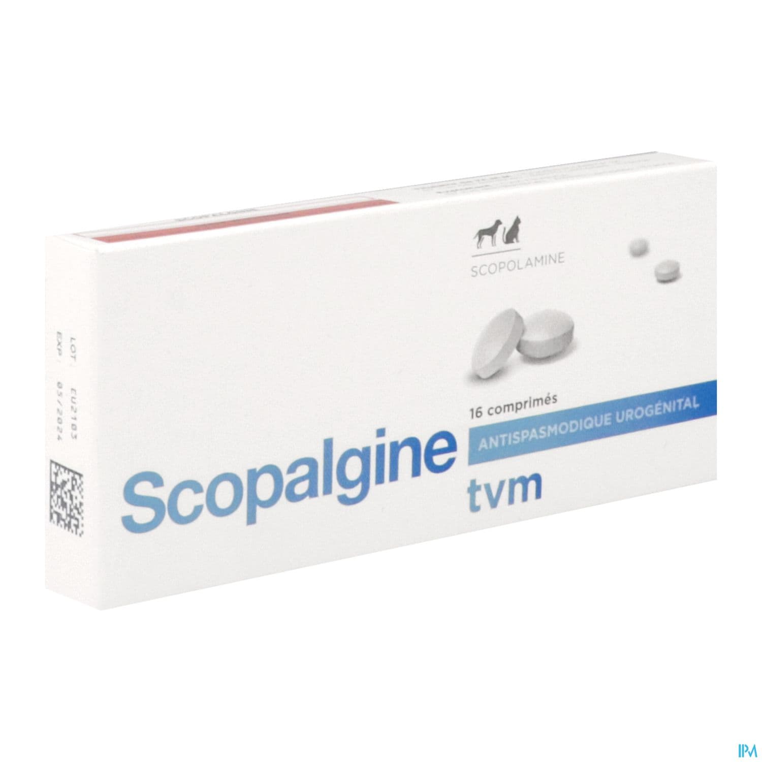 SCOPALGINE CPR 2MG 16 — PHARMACIE DES CLINIQUES