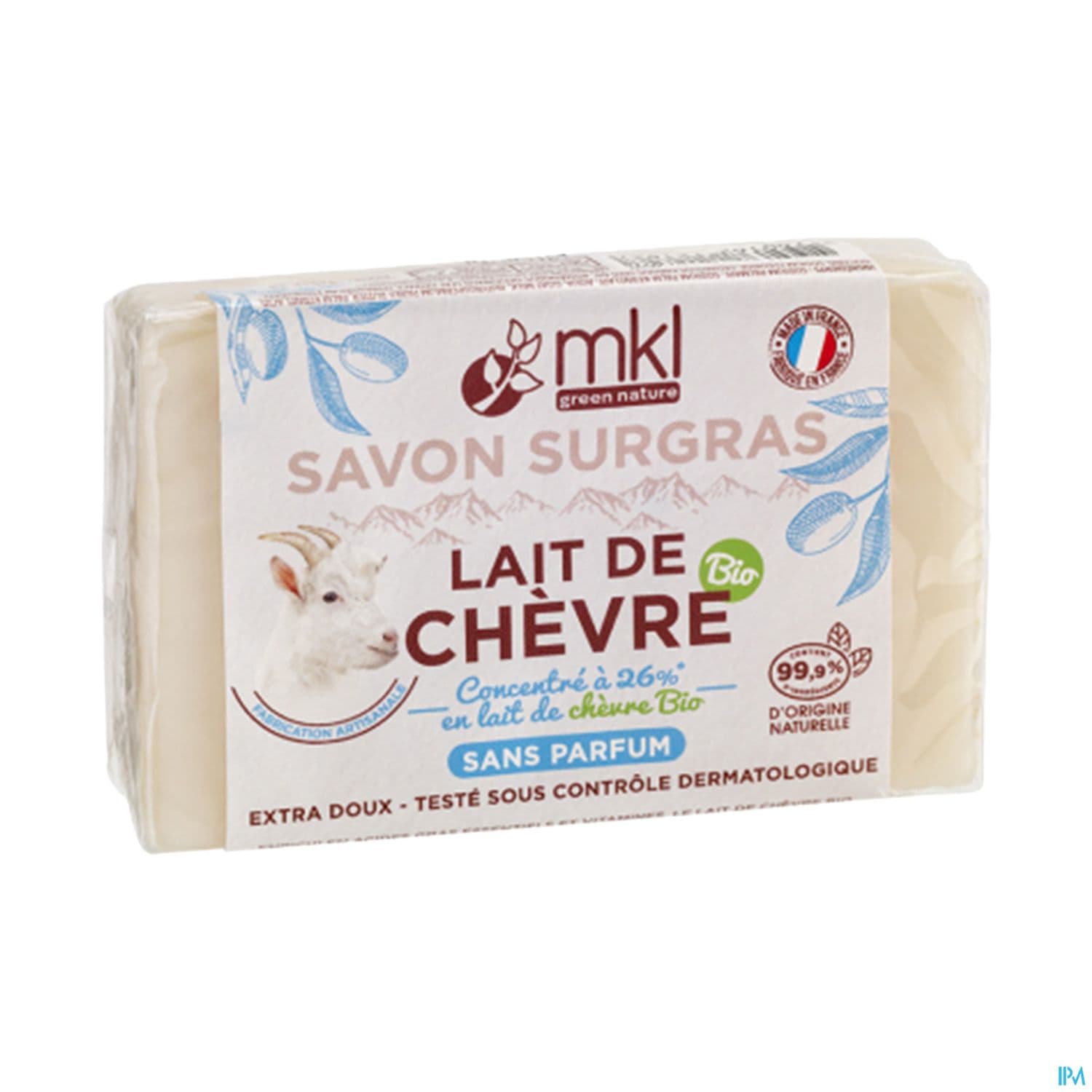 MKL SAV CHEVRE BIO NEUTRE 100G — Pharmacie Manin