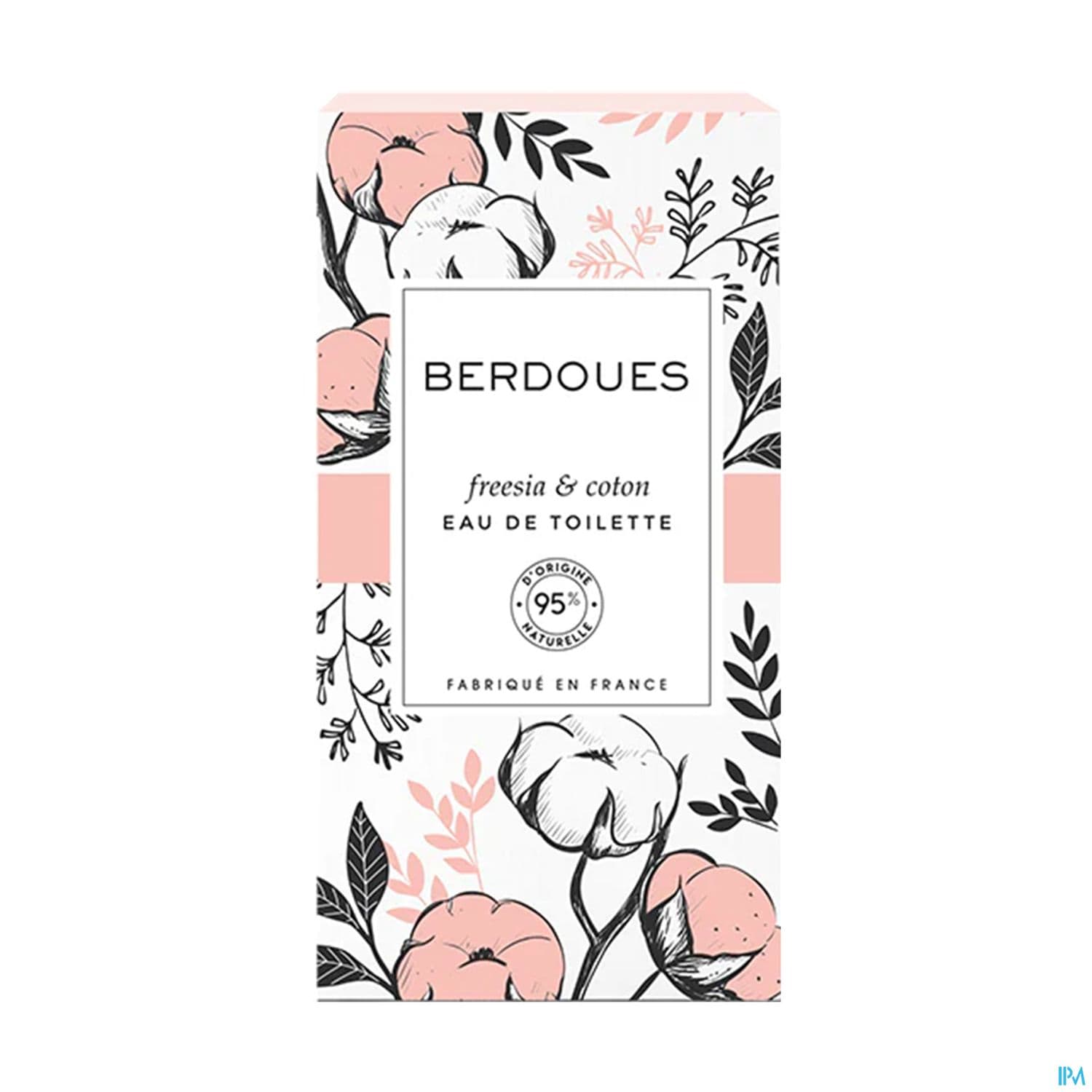 BERD EDT FREESIA/COTON 100ML — La Grande Pharmacie du Bac