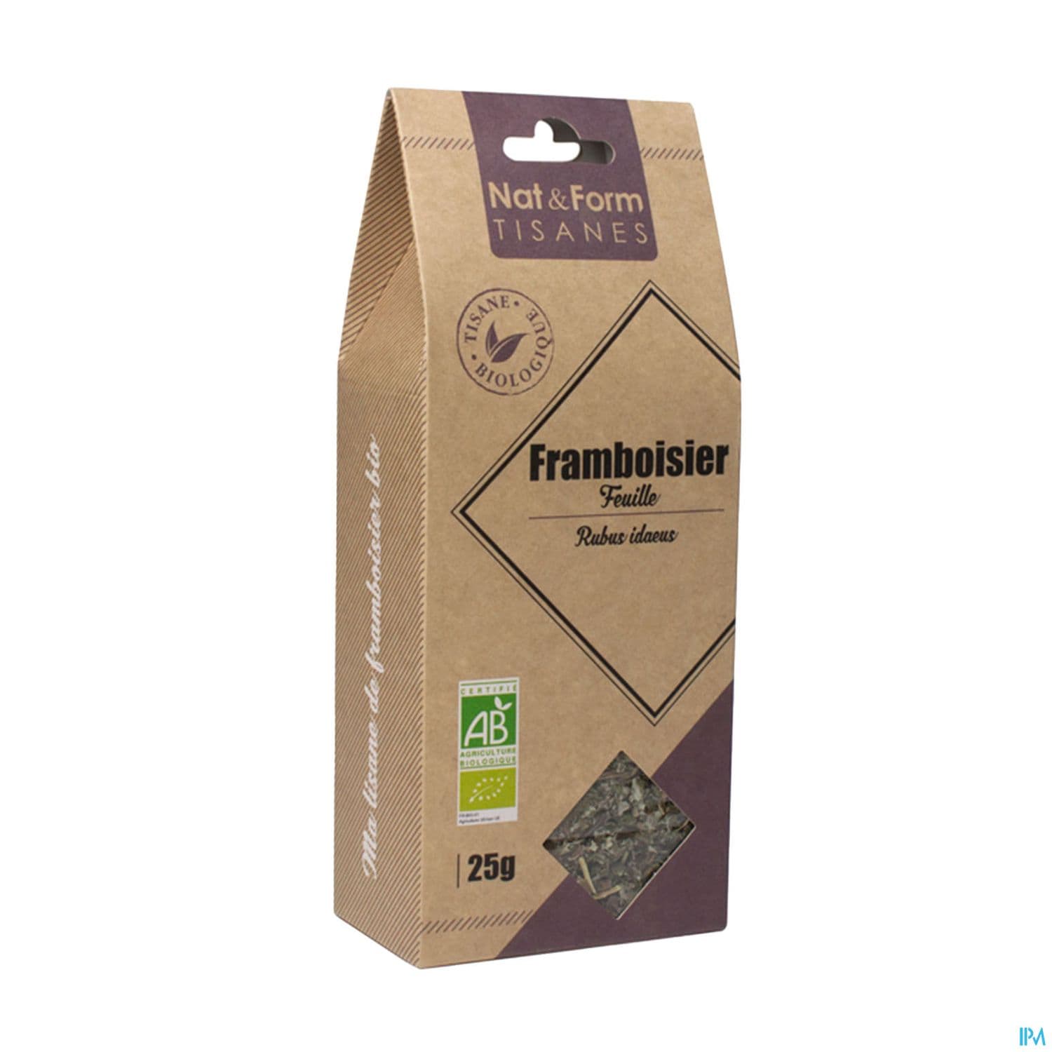 NAT&FORM TIS FRAMBOIS FLL BIO 25G — Pharmacie du Flore