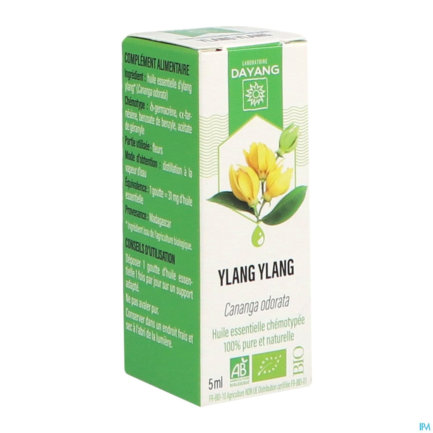 DAYANG YLANG YLANG HE BIO 5ML — Pharmacie Boulogne Print