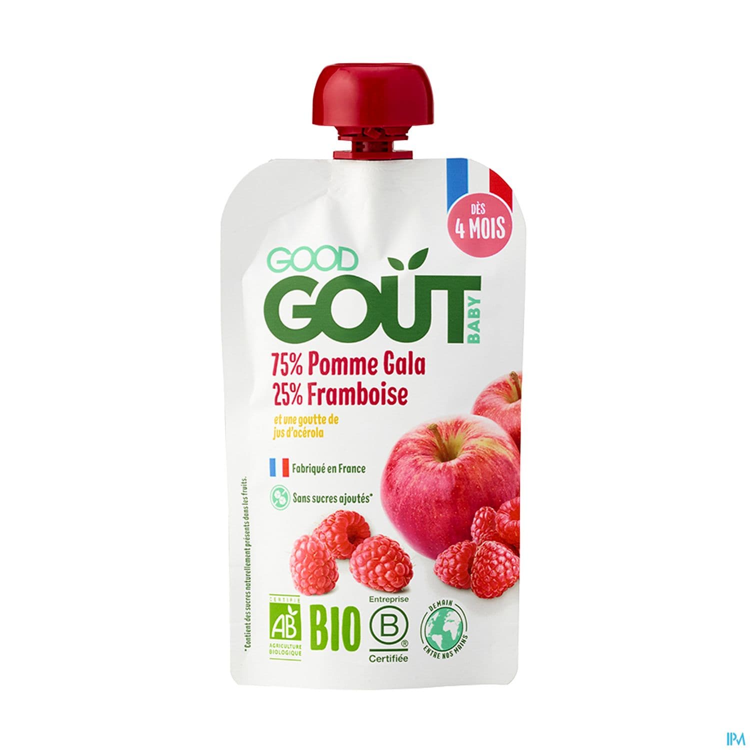 GOODGOUT FRAMBOISE 120G — Pharmacie de la Gare