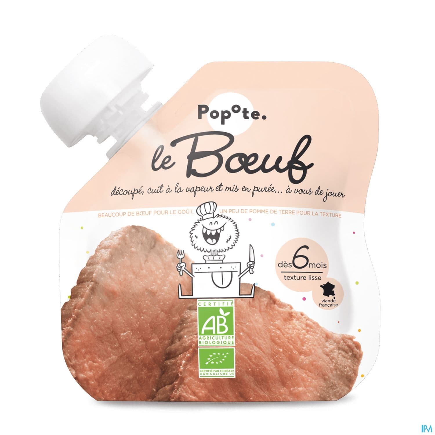 POPOTE PUREE BOEUF 60G — Pharmacie Boulogne Print