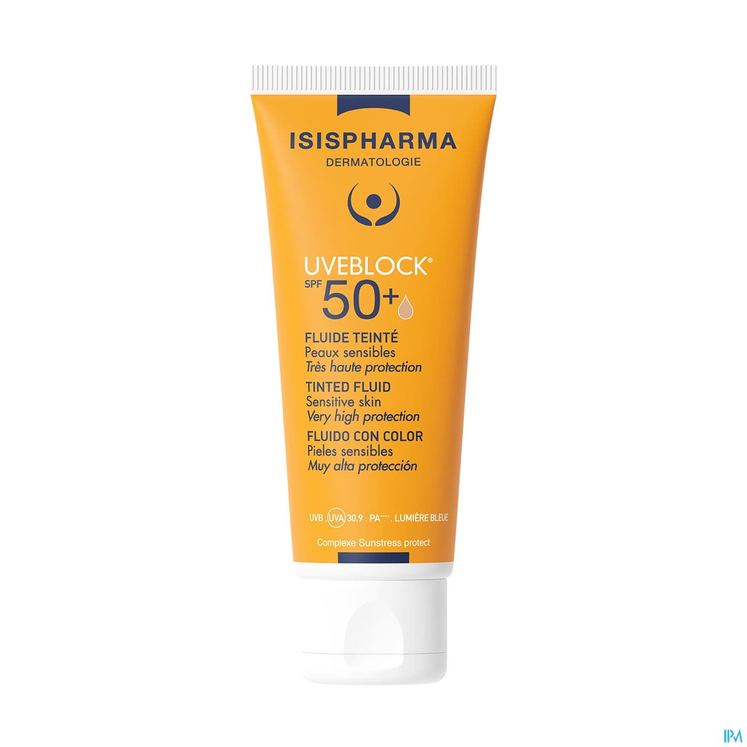 UVEBLOCK SOL SPF50+FLUID TEINT40ML — Pharmacie porte de la villette