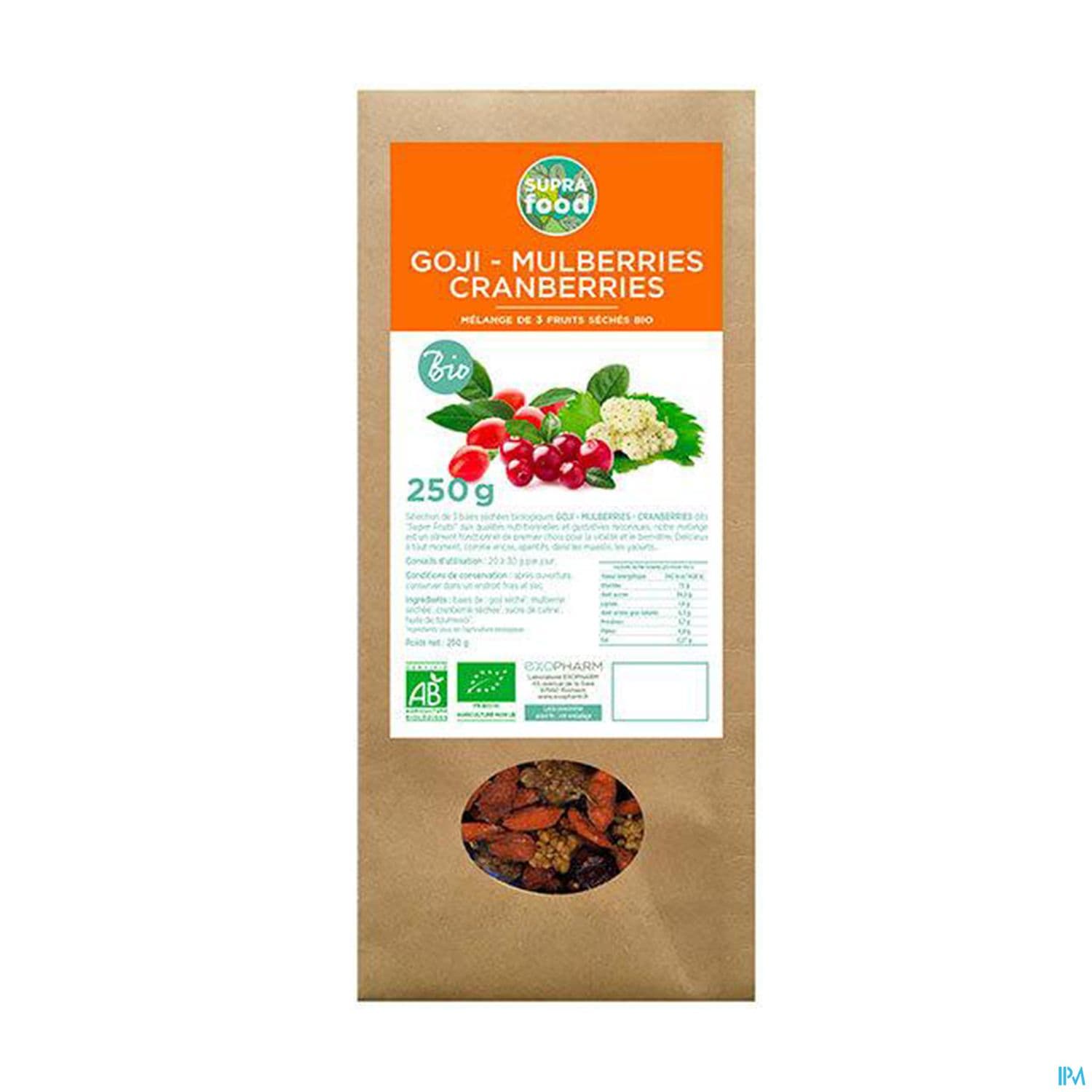 Exopharm Mulberries Bio Sachet 250g