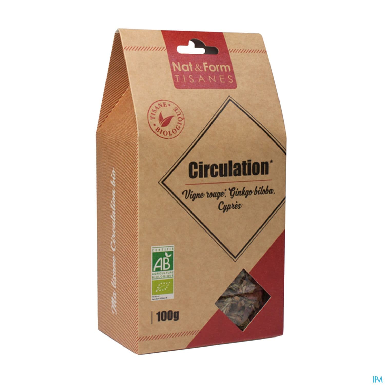 Nat Et Form Tisane Circulation Bio 100g — Pharmacie des Mèches