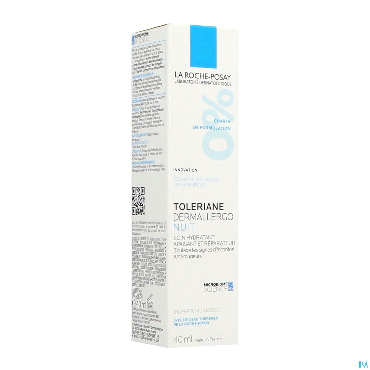 TOLERIANE DERMALLERGO NUIT 40ML — Pharmacie Lafayette Bordeaux