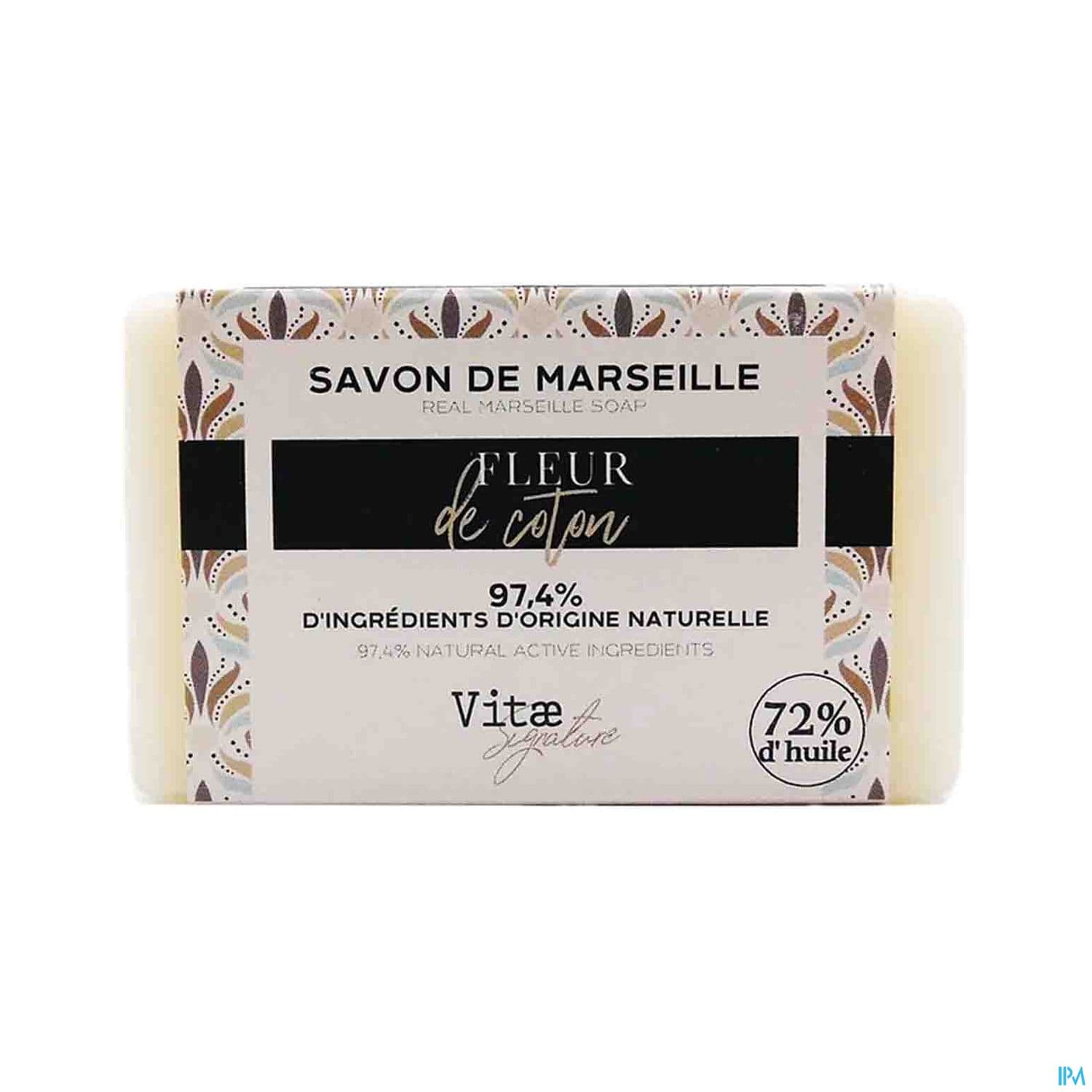 Vitae Cosmetics Savon De Marseille Fleur De Coton 100g — Pharmacie Pharmavance Sacre Coeur