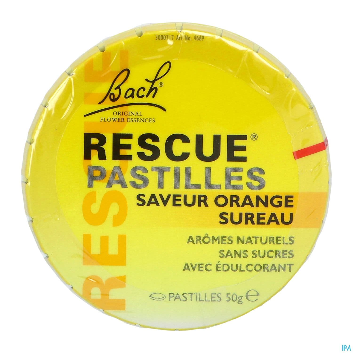 Rescue Bach Pastille Orange 50g — Grande Pharmacie de la Gare - Sartrouville