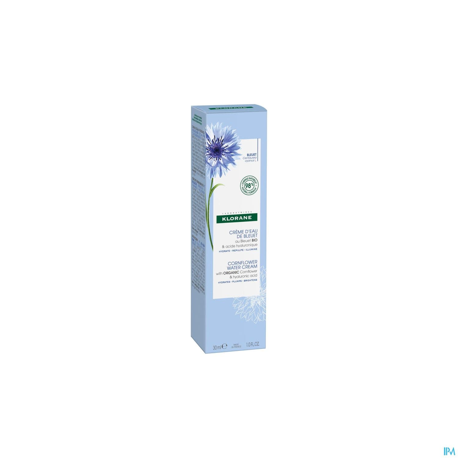 Klorane Creme D'eau De Bleuet Bio 30ml — Pharmacie Principale des Grésillons