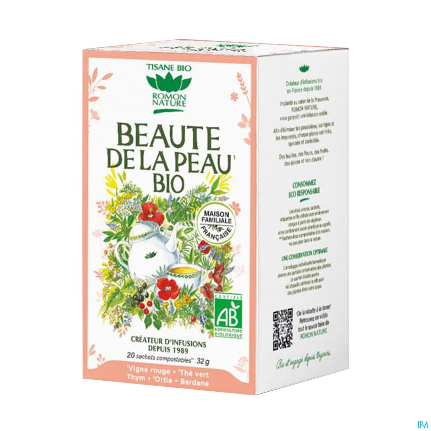 Romon Nature Complexes Beaute De La Peau Bio Infusette 1g6 20 — Pharmacie SO OUEST