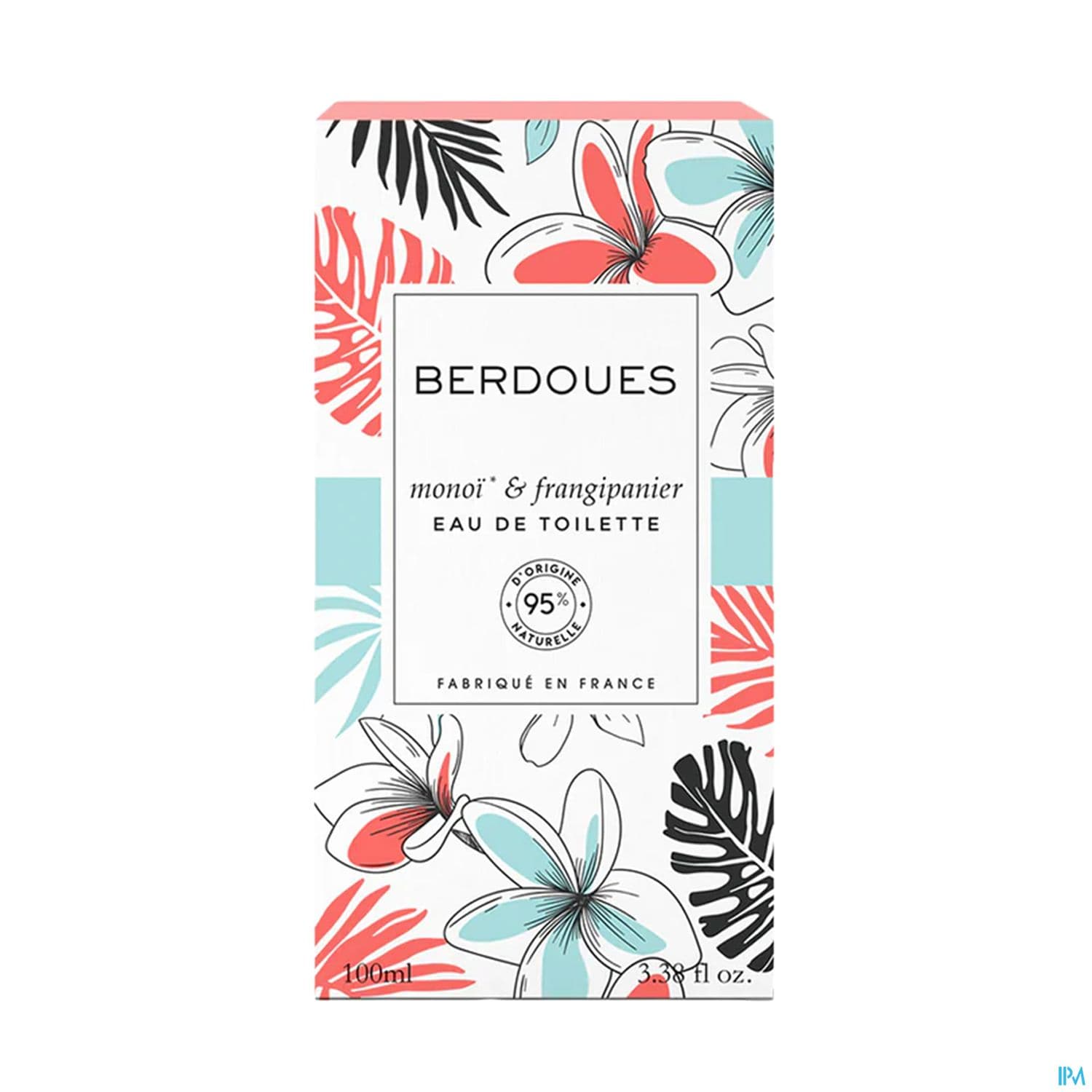 BERD EDT MONOI FRANGIPANIER 100ML — Pharmacie Pharmavance Orleans